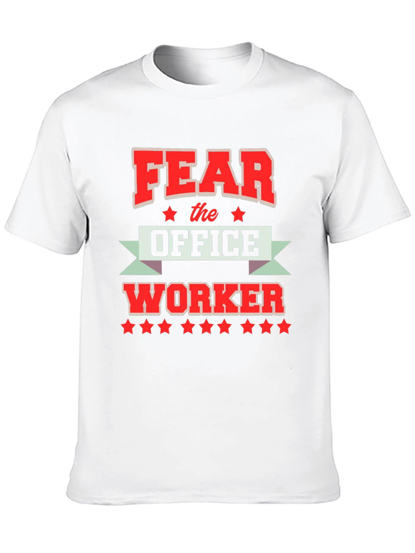 Fear the Office Worker Black T-Shirt