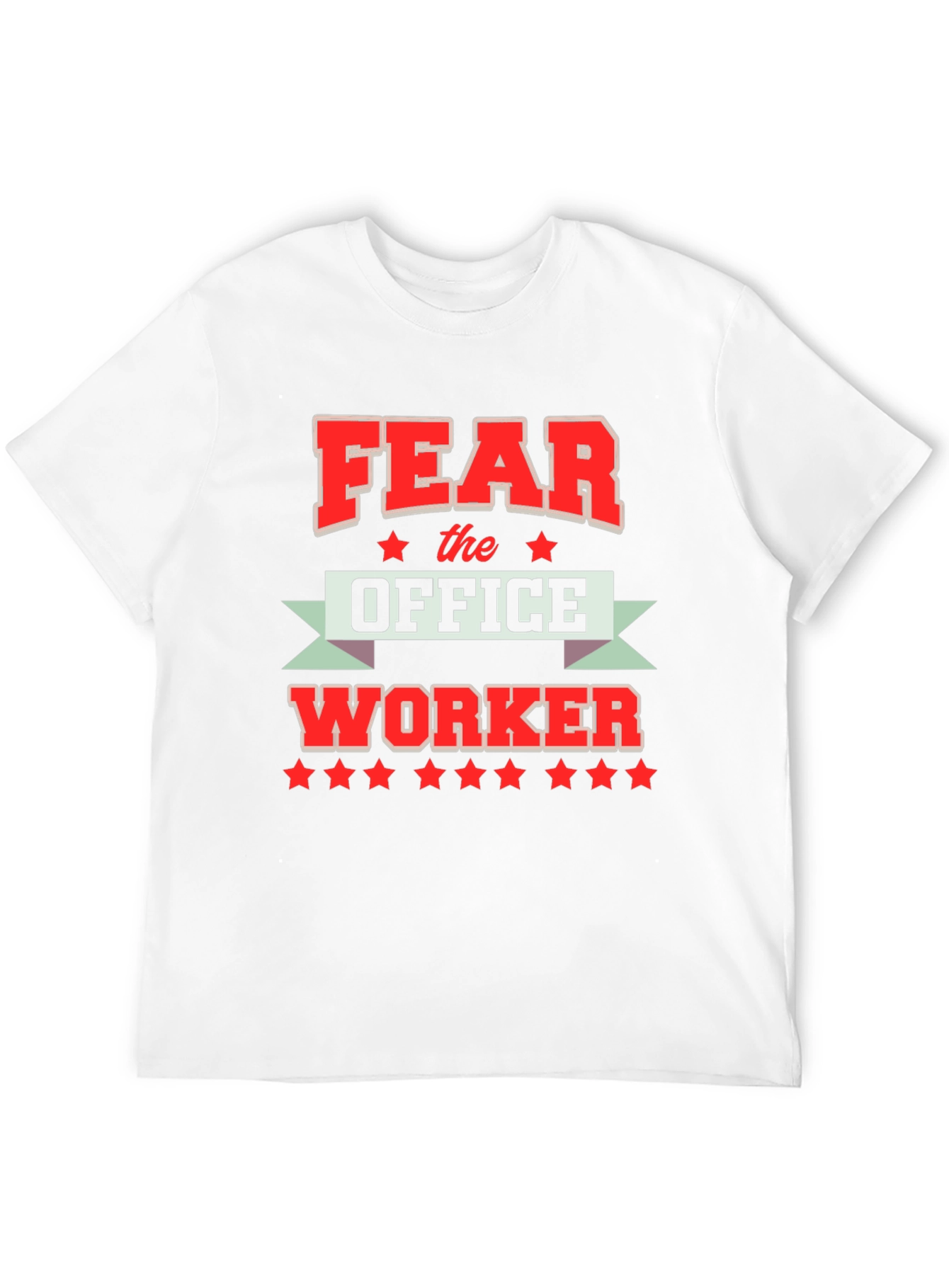 Fear the Office Worker Black T-Shirt