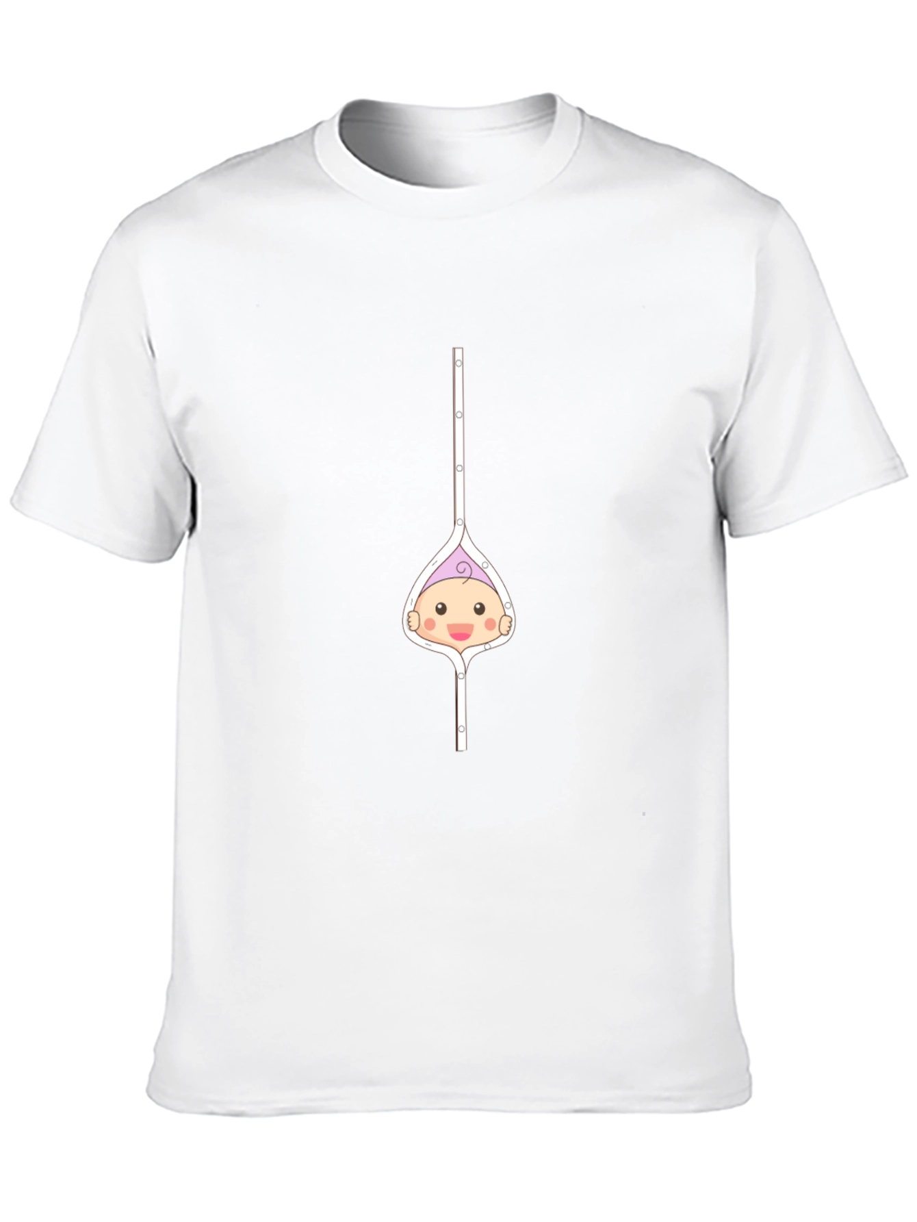Funny Baby Peeking T-Shirt