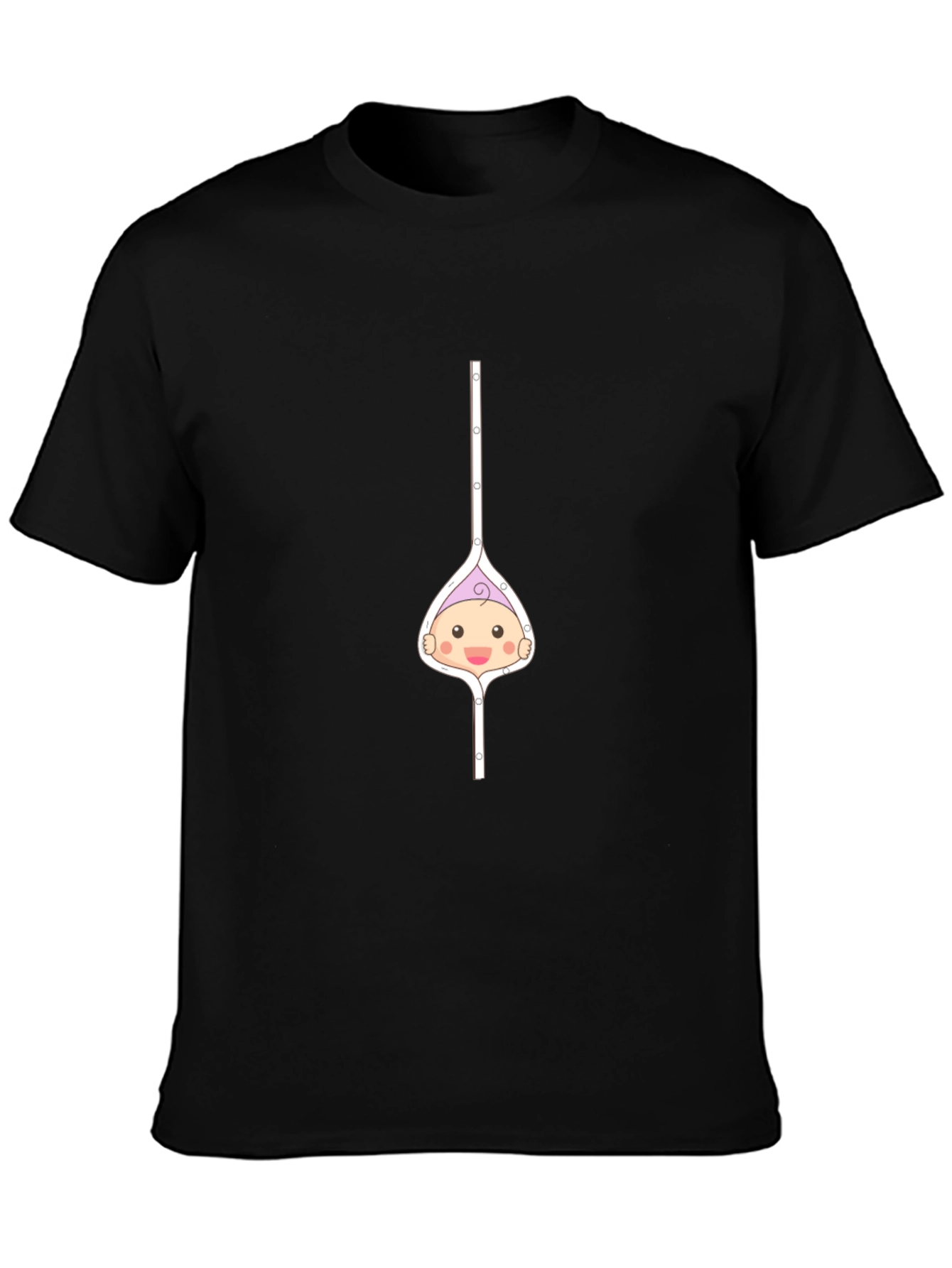 Funny Baby Peeking T-Shirt