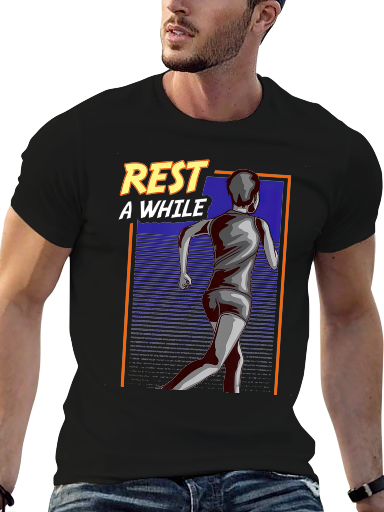 Rest A While Graphic Tee