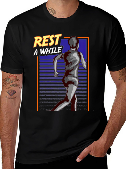 Rest A While Graphic Tee