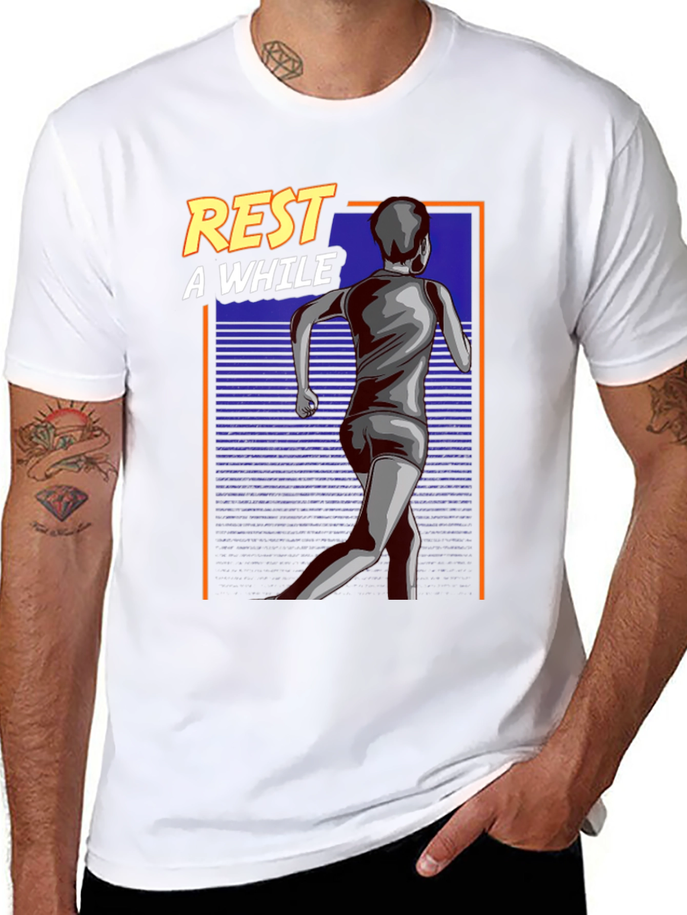 Rest A While Graphic Tee