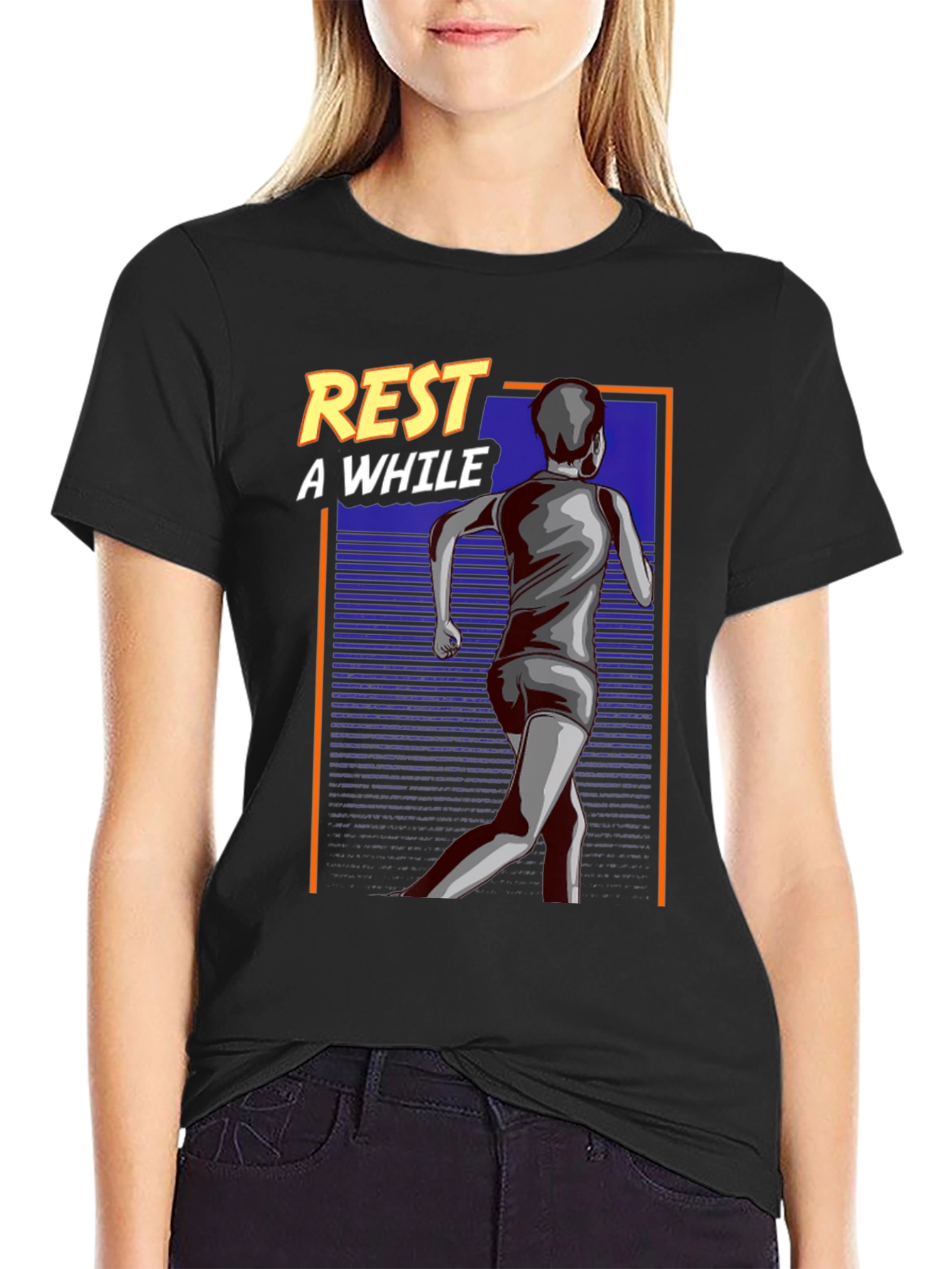Rest A While Graphic Tee