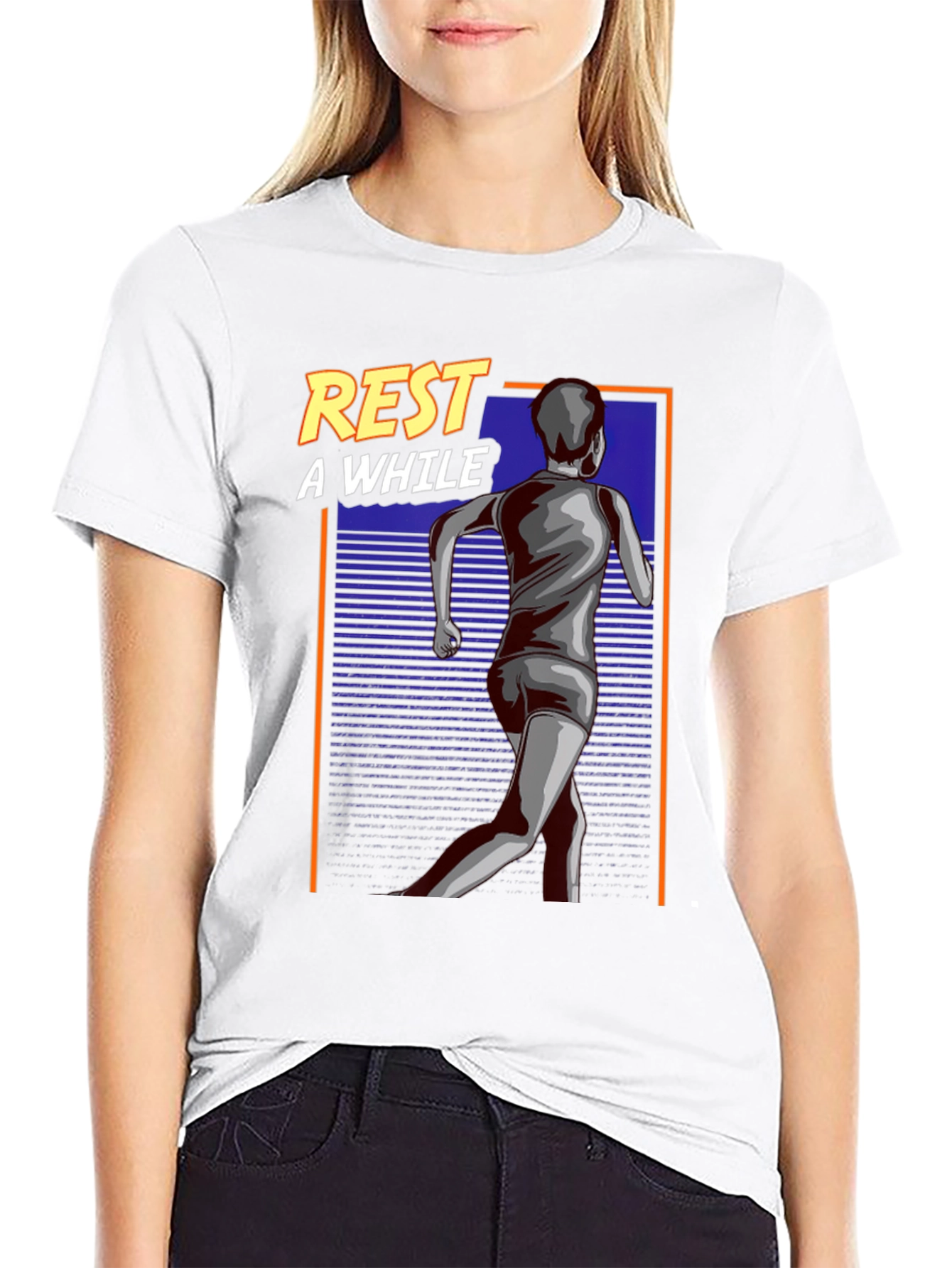 Rest A While Graphic Tee