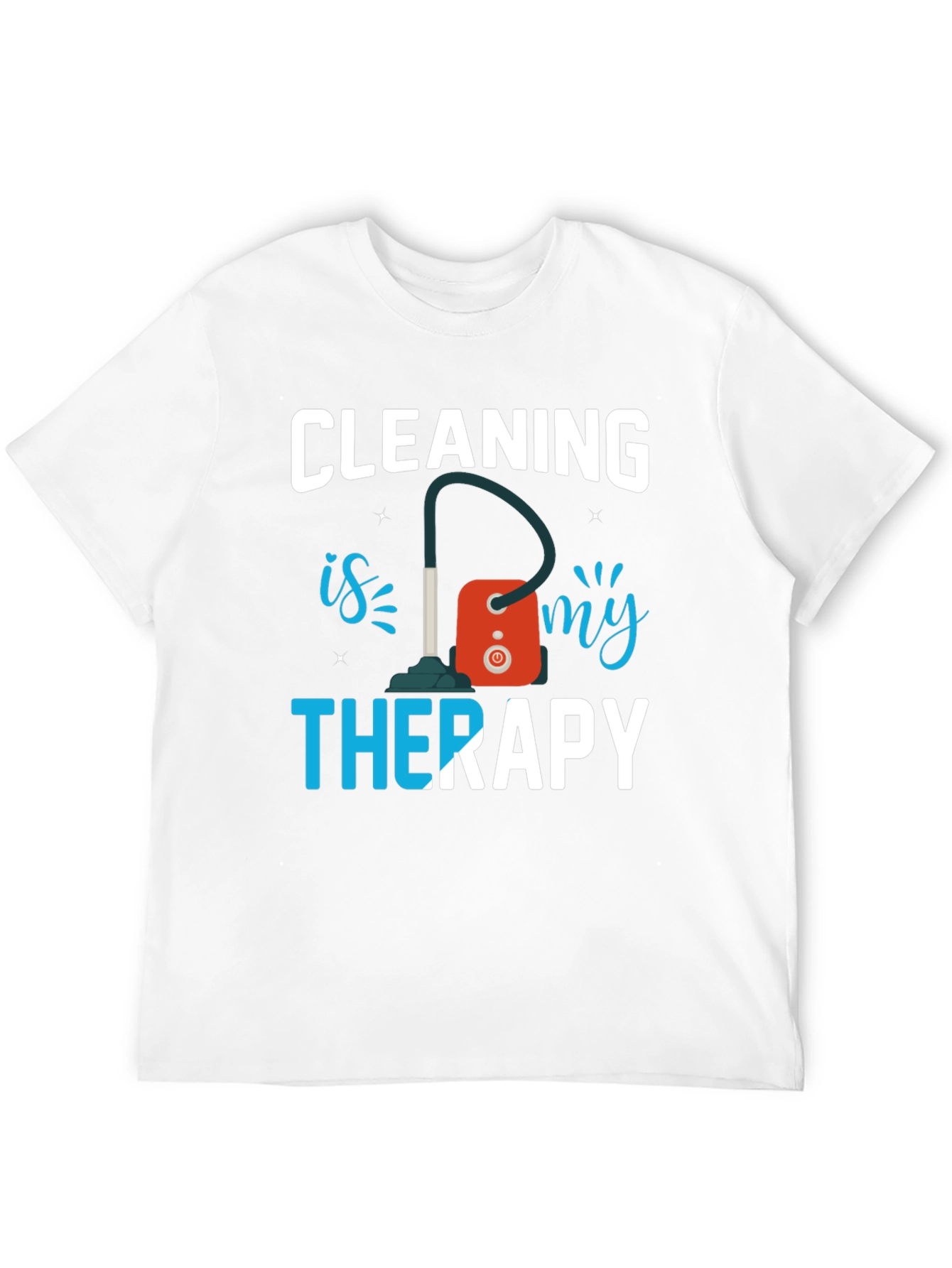 Cleaning is My Therapy Graphic Tee