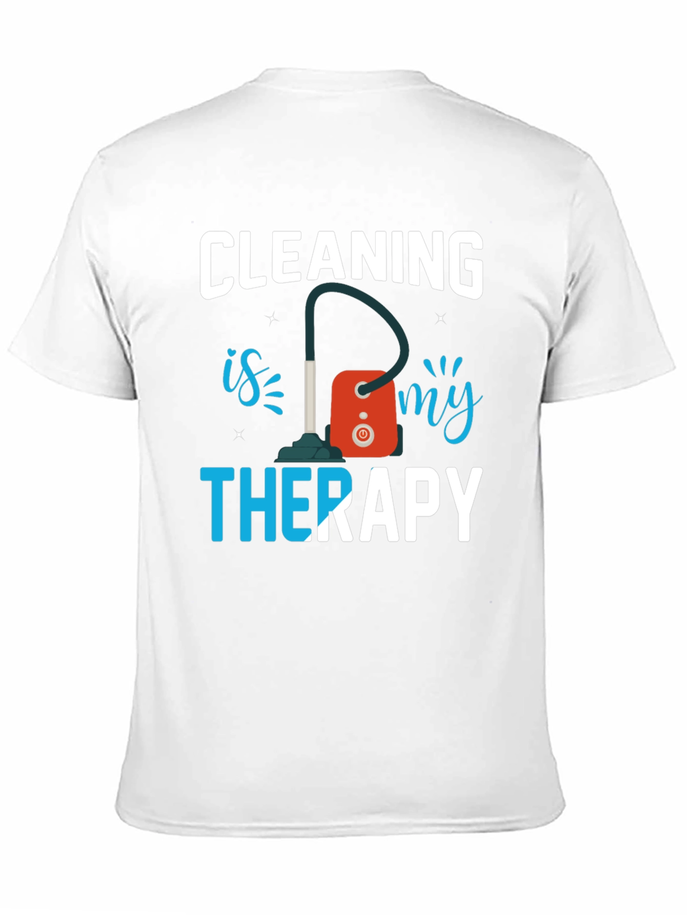 Cleaning is My Therapy Graphic Tee