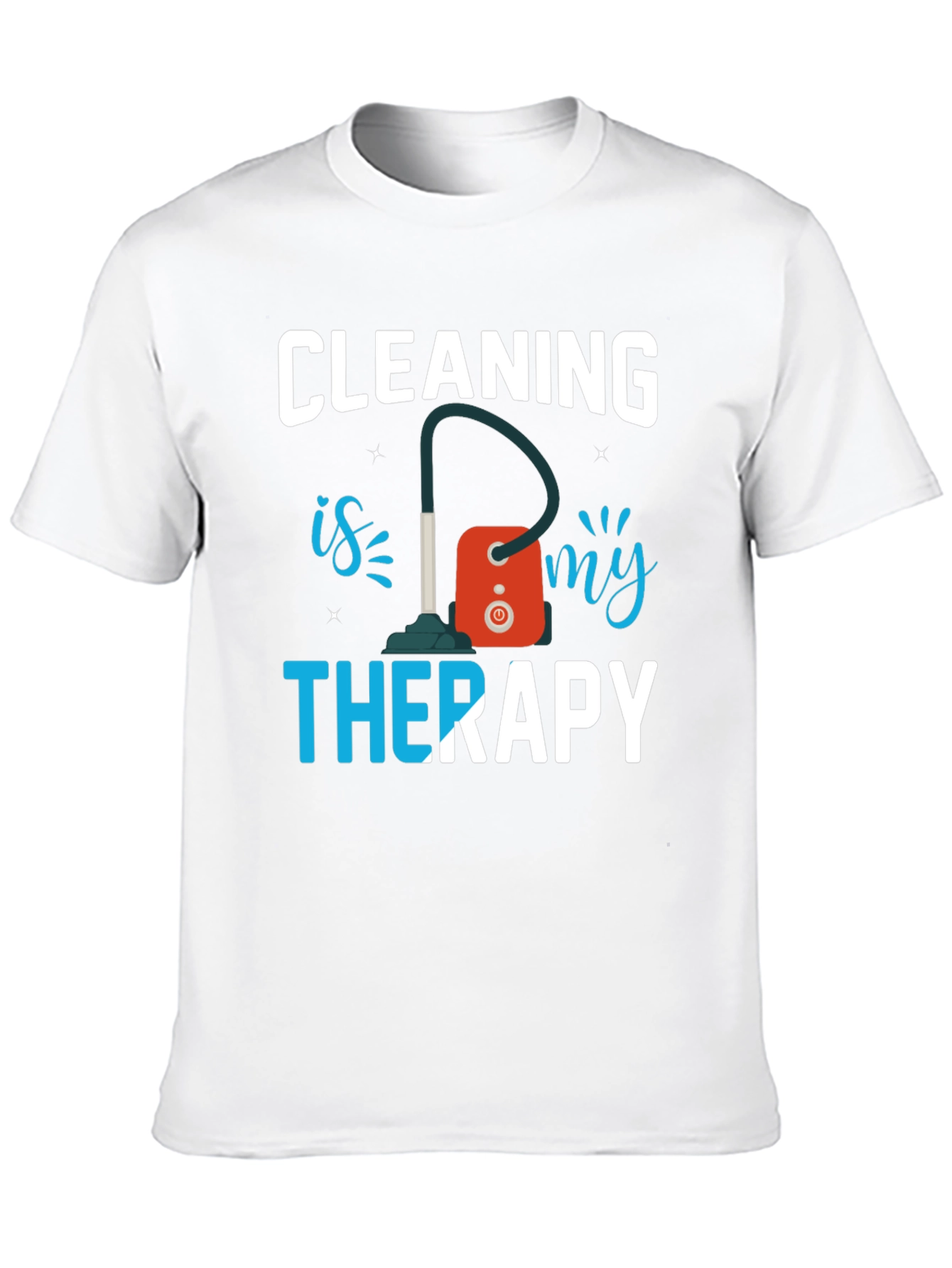 Cleaning is My Therapy Graphic Tee