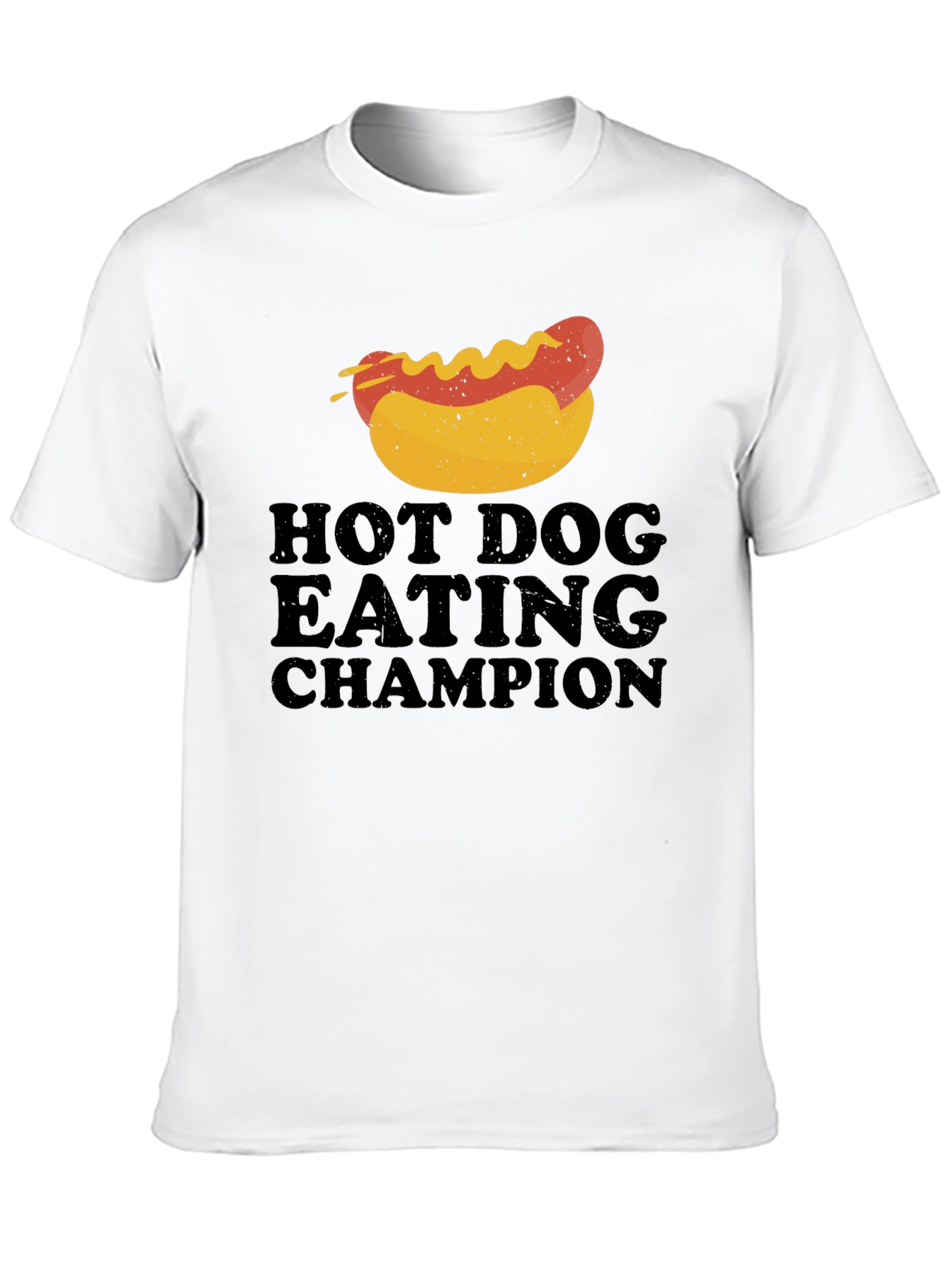 Hot Dog Eating Champion Graphic Tee