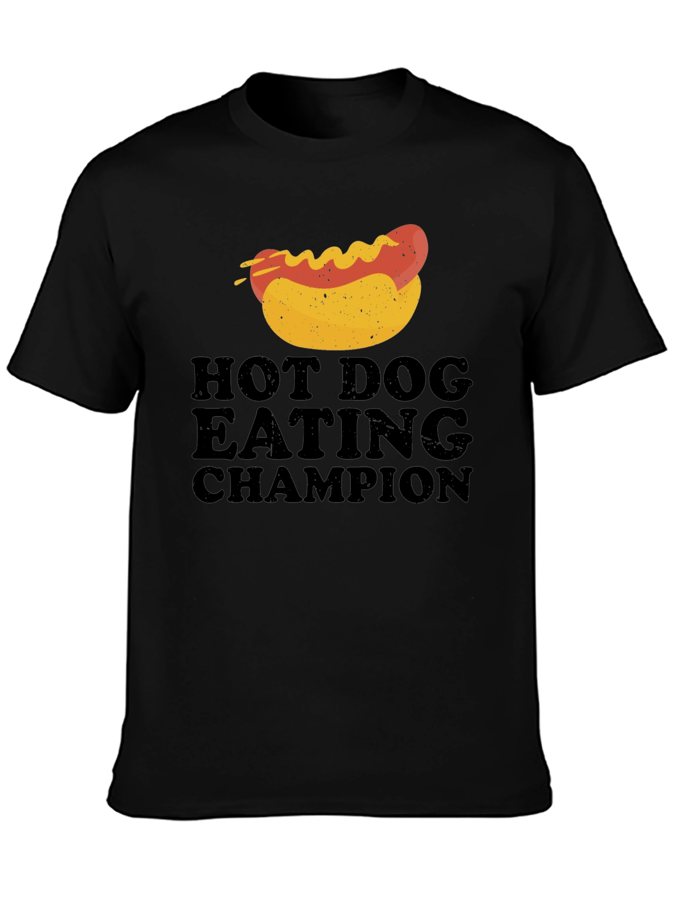 Hot Dog Eating Champion Graphic Tee