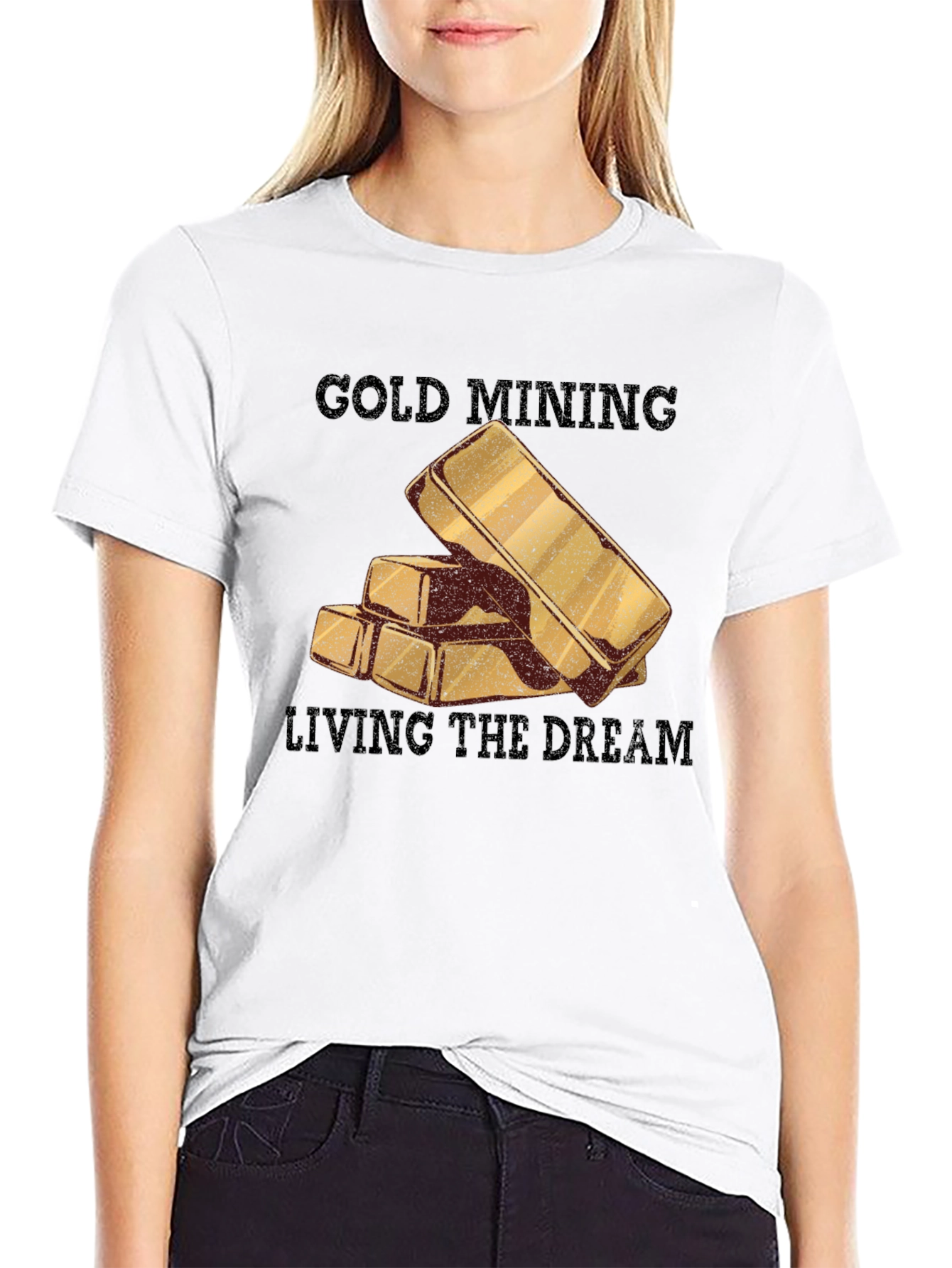 Gold Mining Living the Dream T-Shirt
