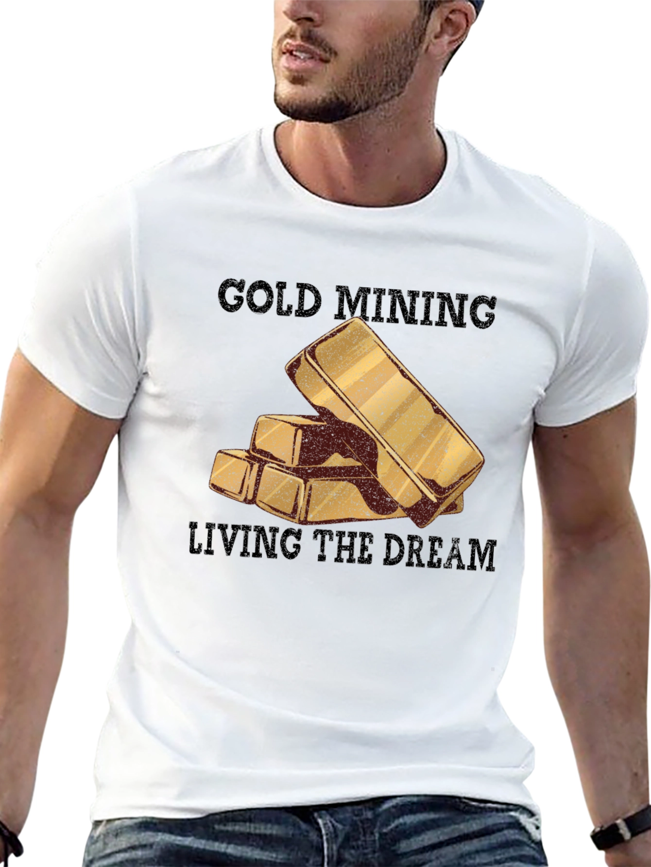 Gold Mining Living the Dream T-Shirt