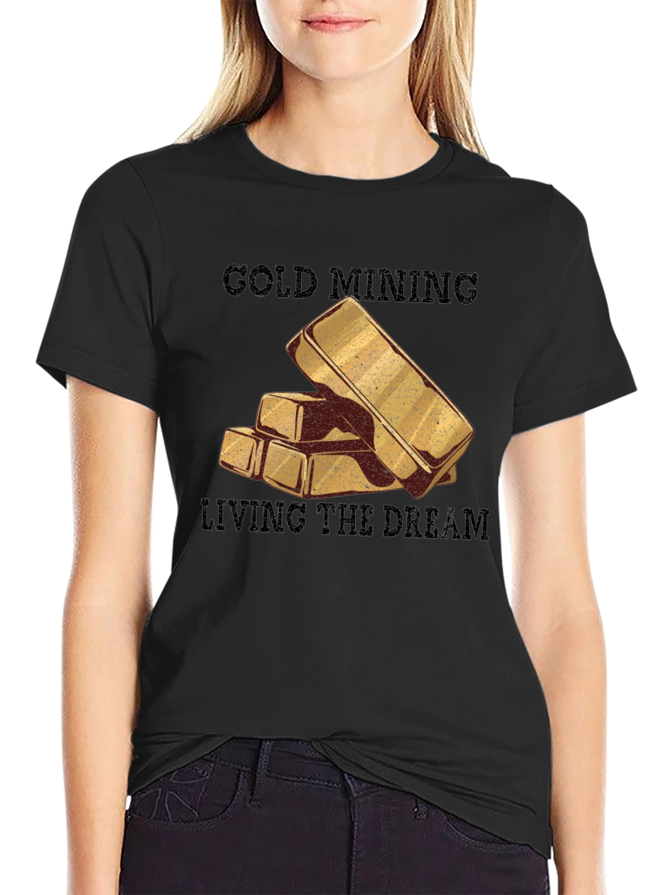 Gold Mining Living the Dream T-Shirt
