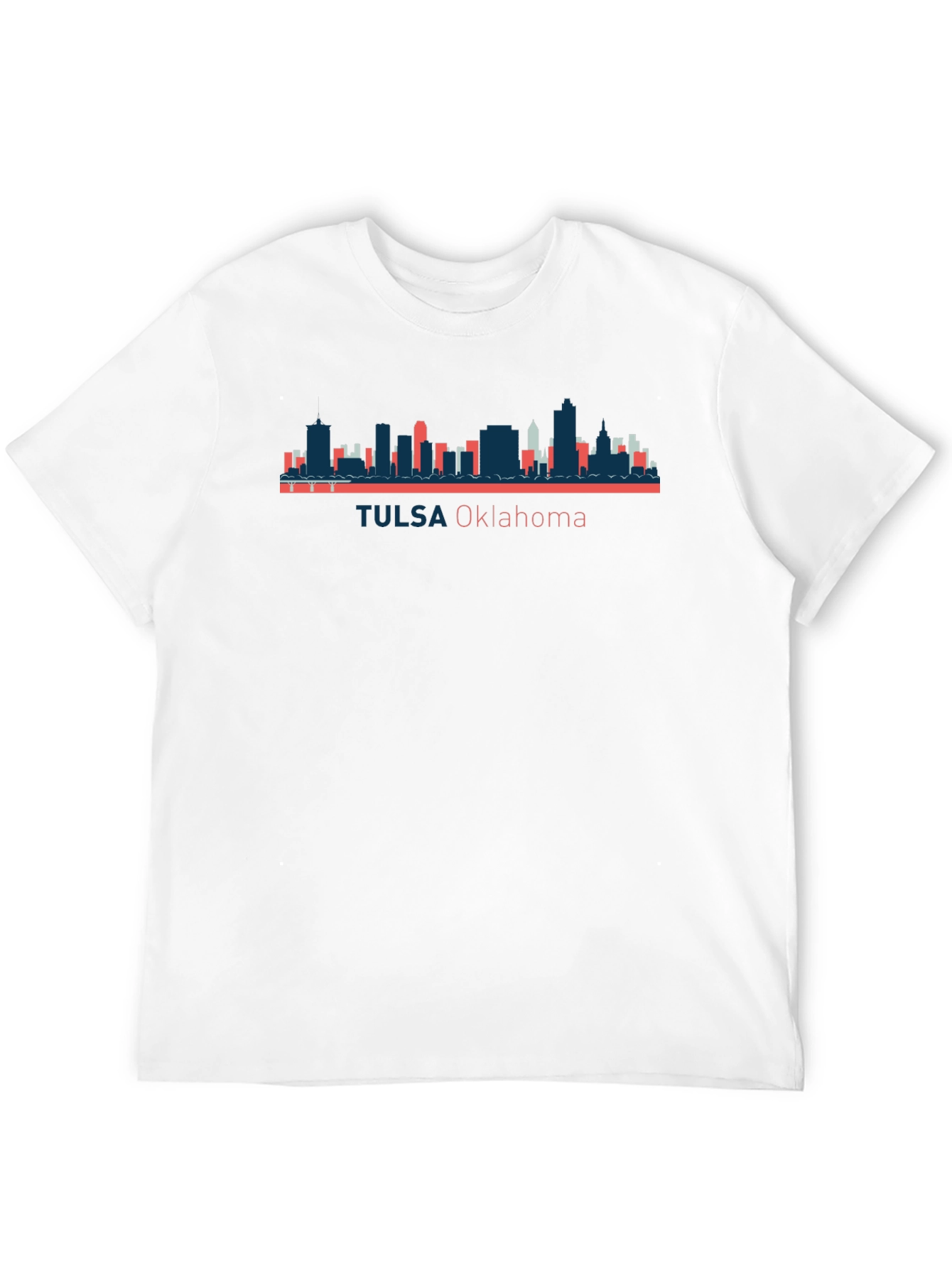 Tulsa Oklahoma Skyline Graphic T-Shirt
