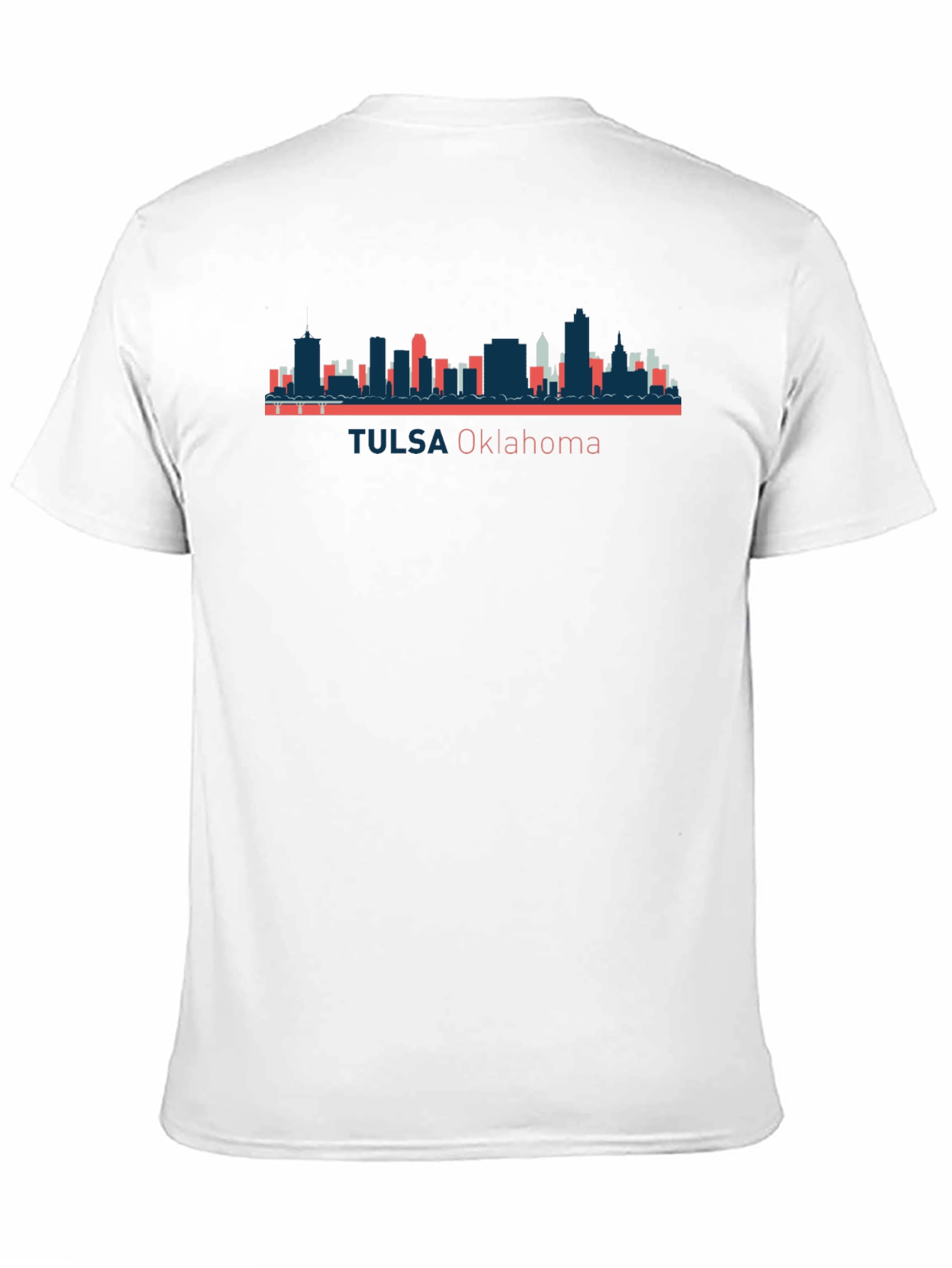 Tulsa Oklahoma Skyline Graphic T-Shirt