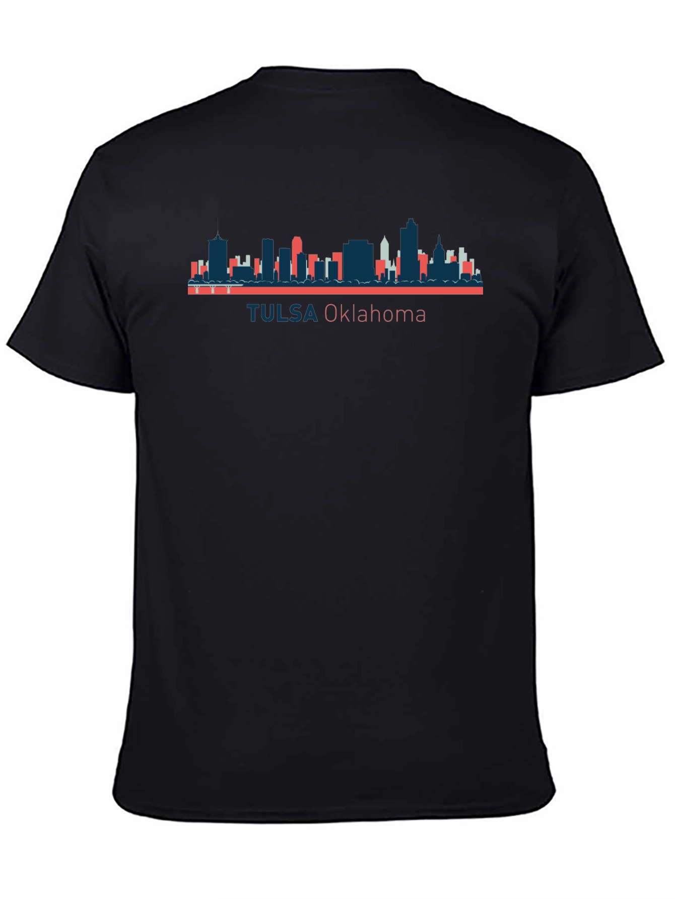 Tulsa Oklahoma Skyline Graphic T-Shirt