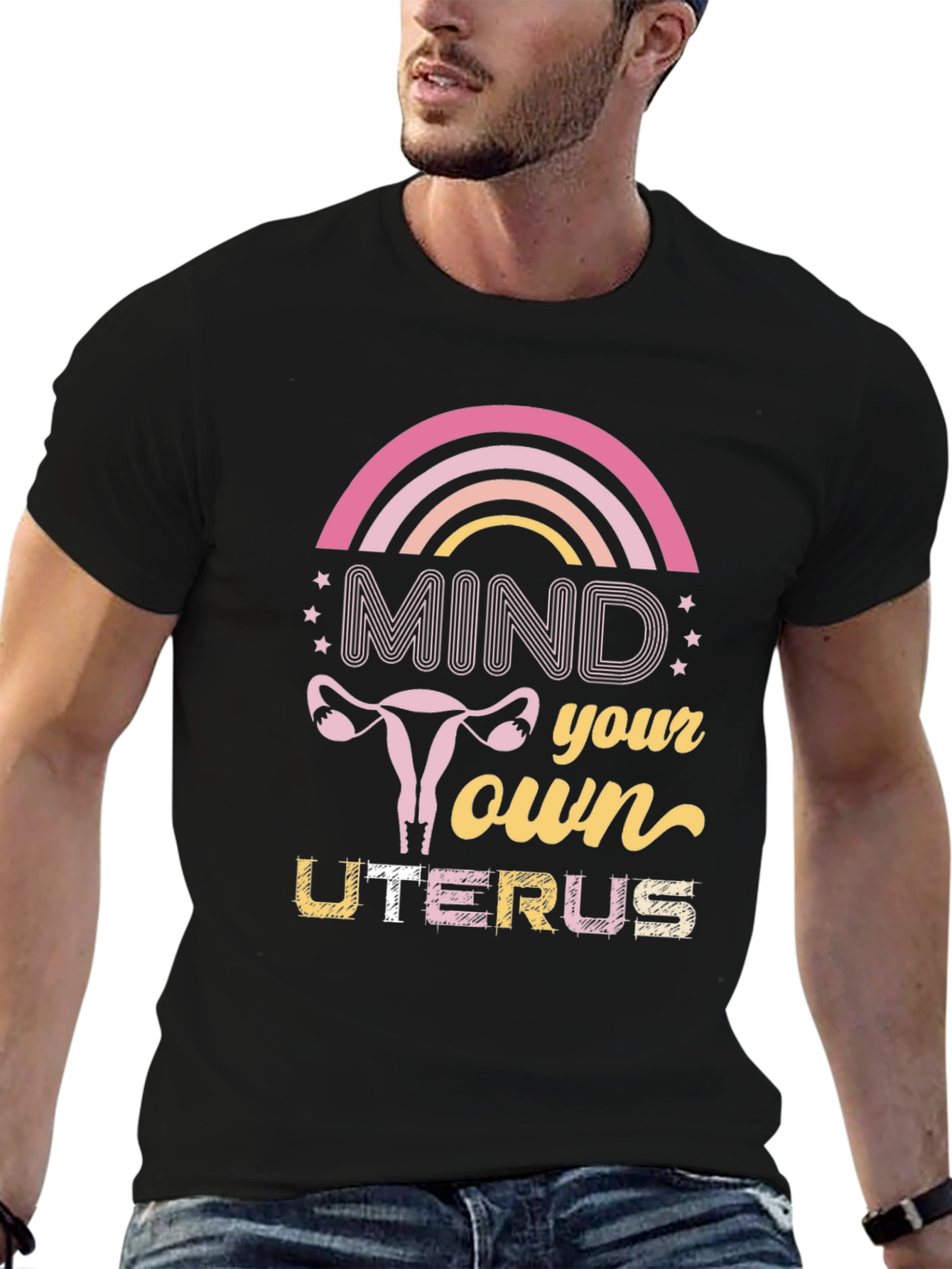 Mind Your Own Uterus T-Shirt - Pro Choice Tee