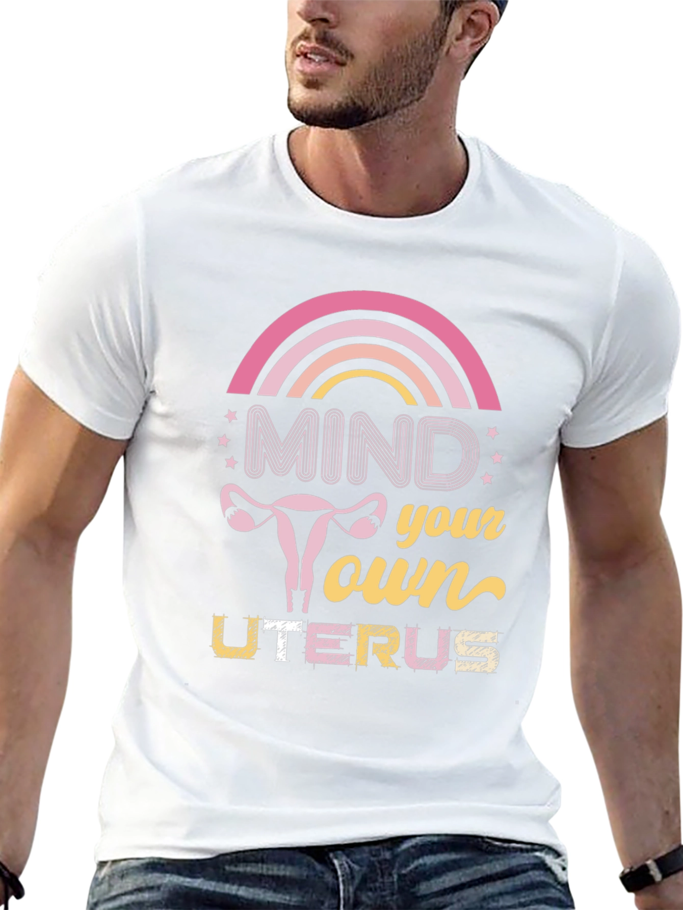 Mind Your Own Uterus T-Shirt - Pro Choice Tee