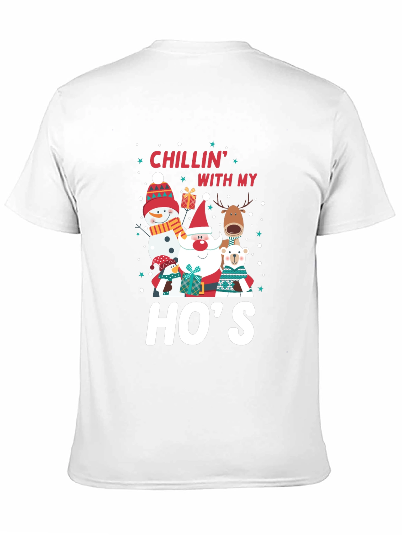Chillin with My Hos Christmas T-Shirt