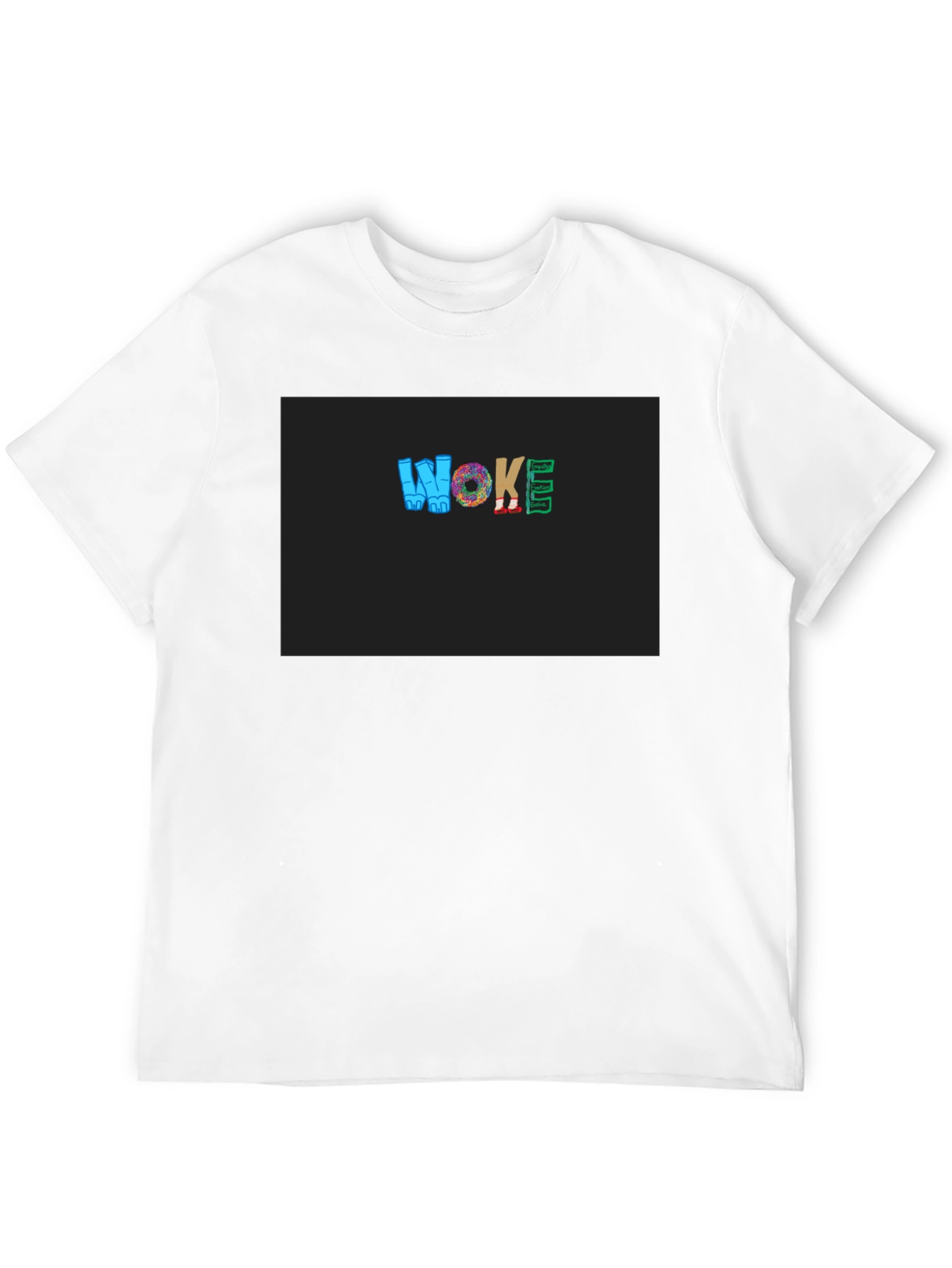 WOKE Graphic Black T-Shirt