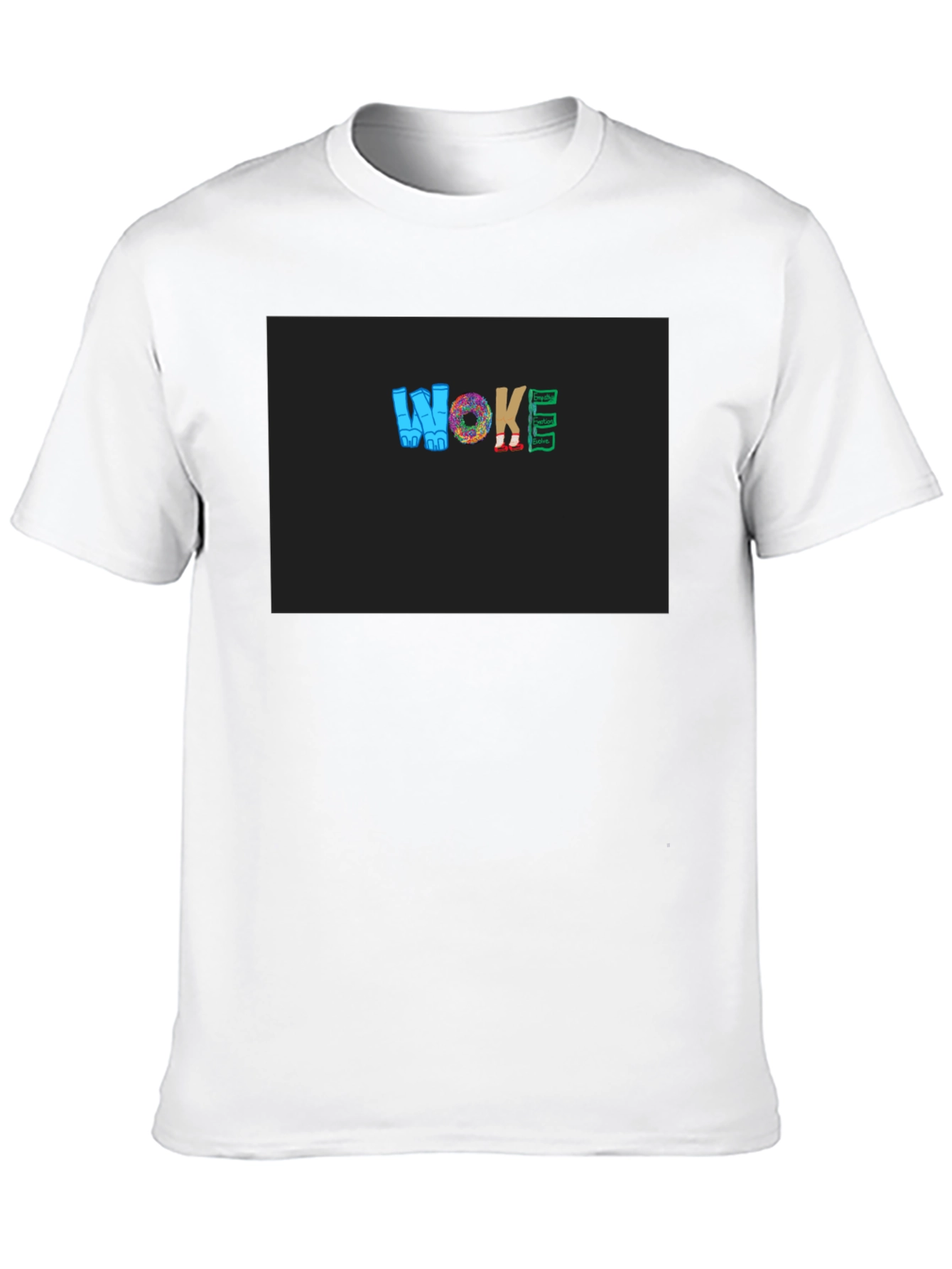 WOKE Graphic Black T-Shirt