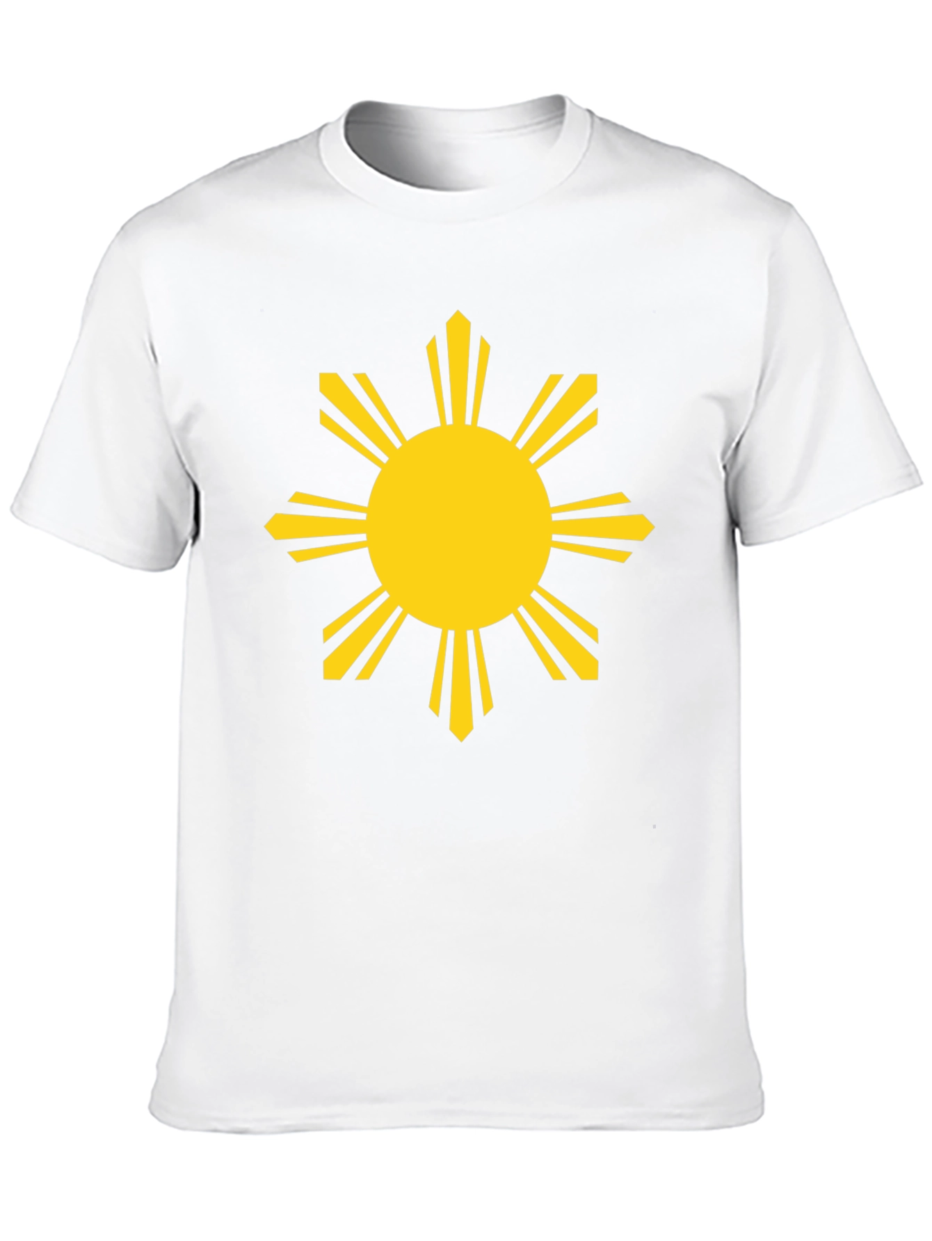 Filipino Sun Graphic Tee - Black