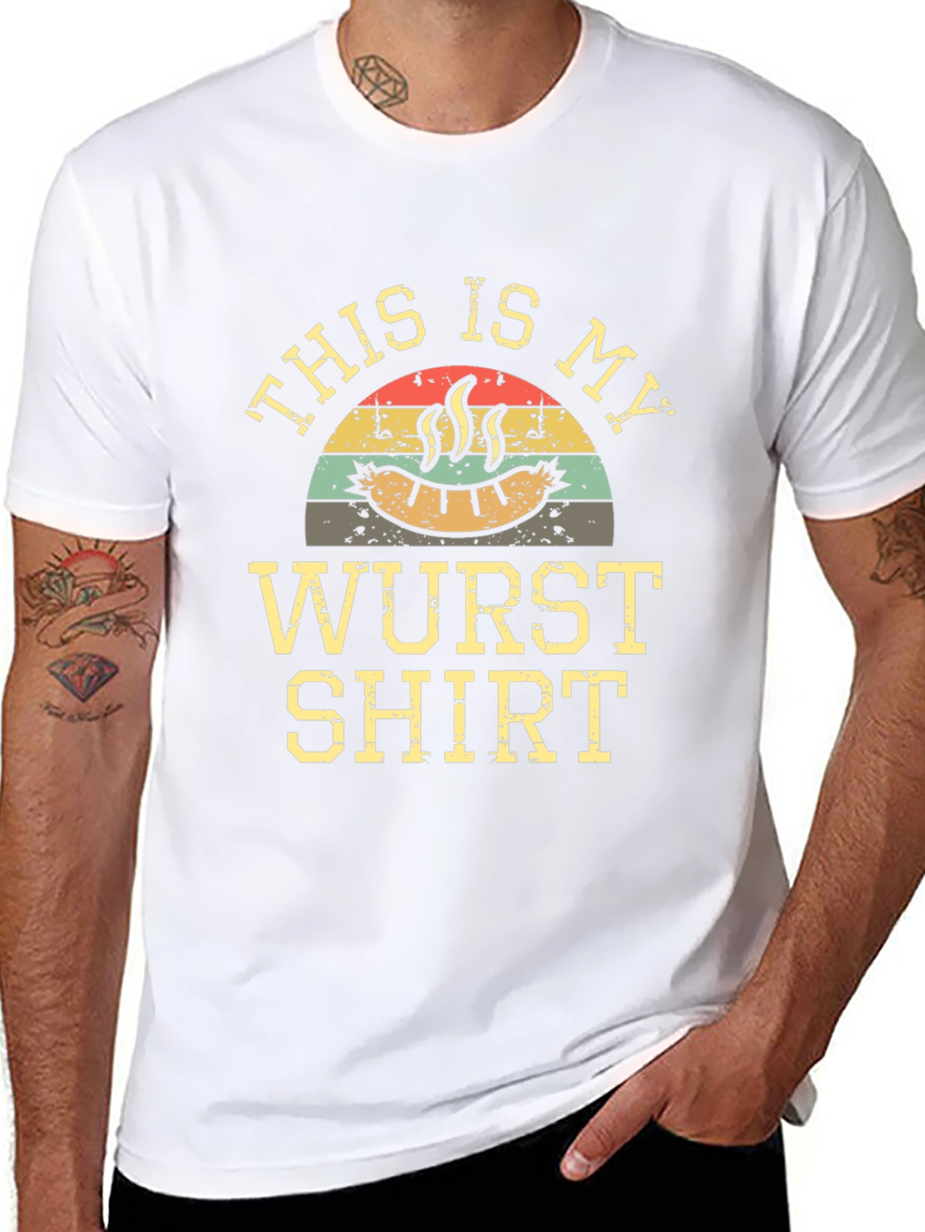 Funny Wurst Shirt - Mens Graphic Tee
