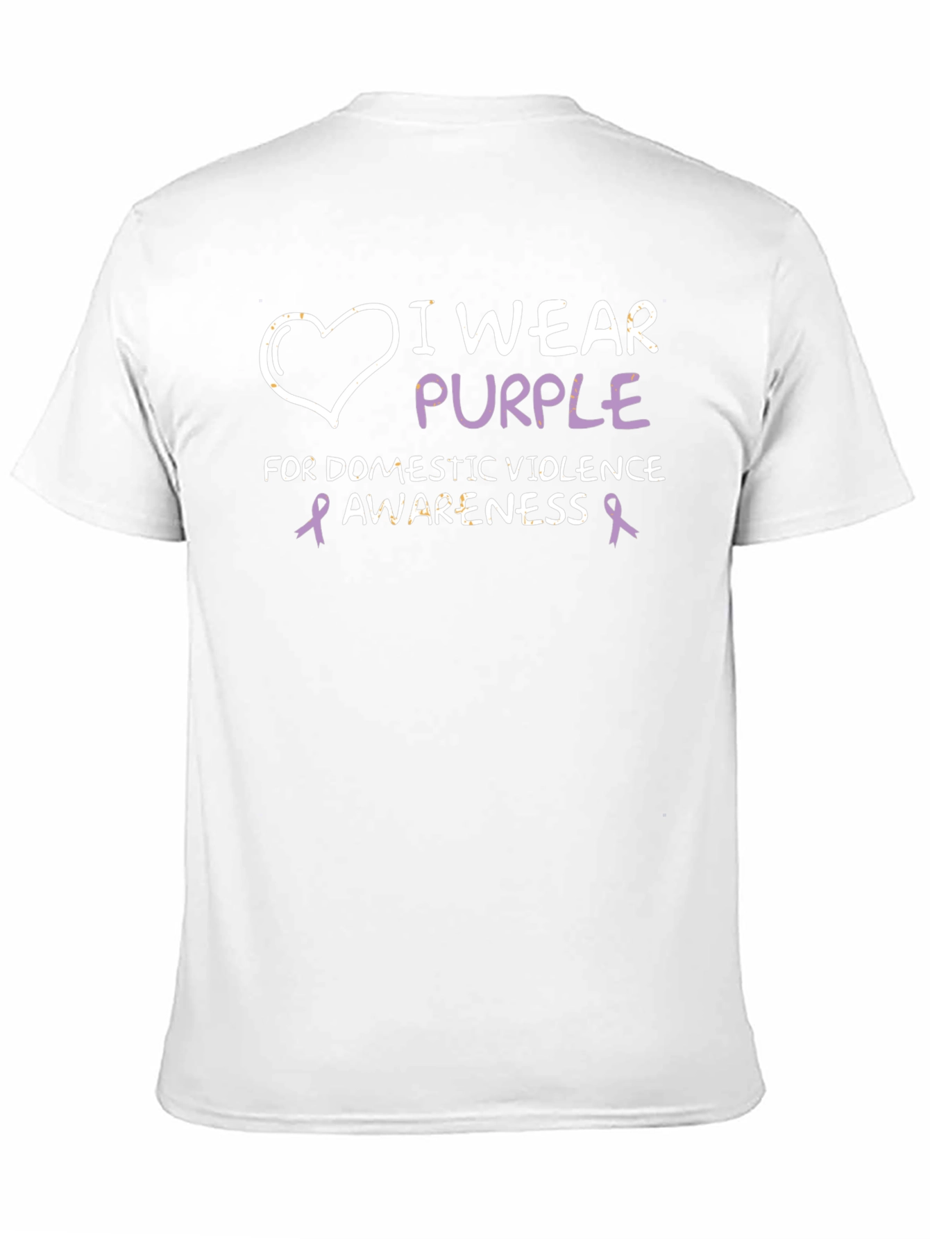 I Wear Purple Domestic Violence Awareness T-Shirt