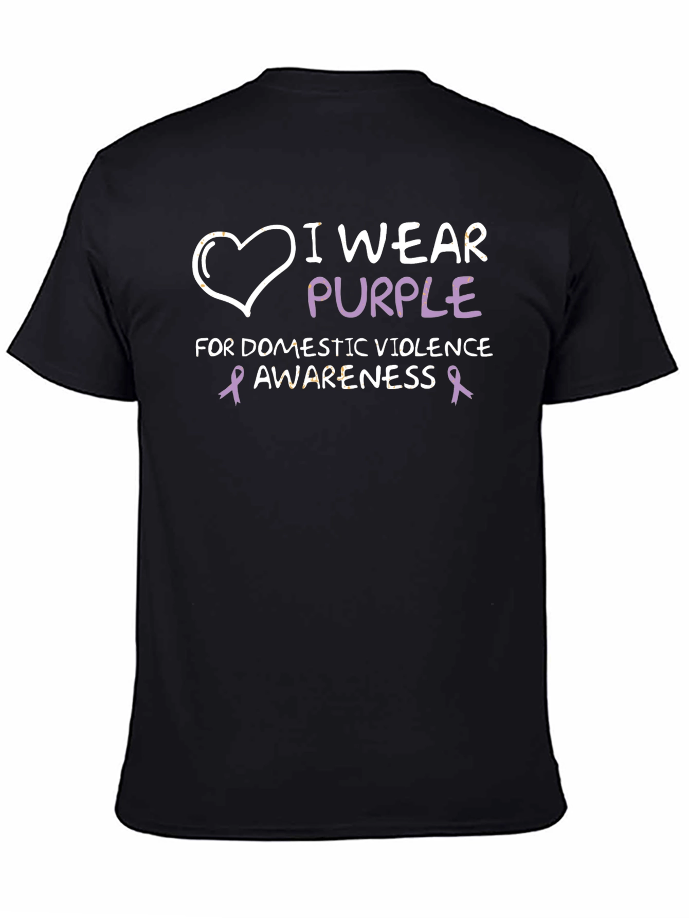 I Wear Purple Domestic Violence Awareness T-Shirt