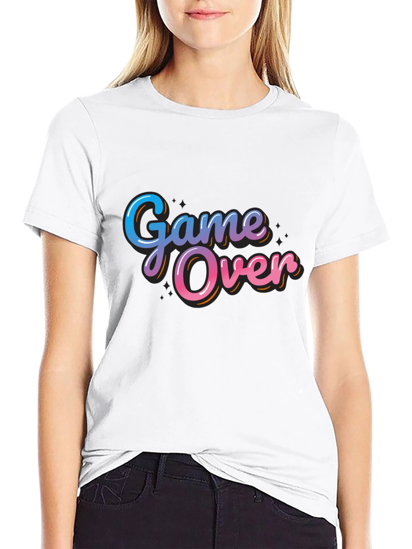 Game Over T-Shirt - Stylish Graphic Tee