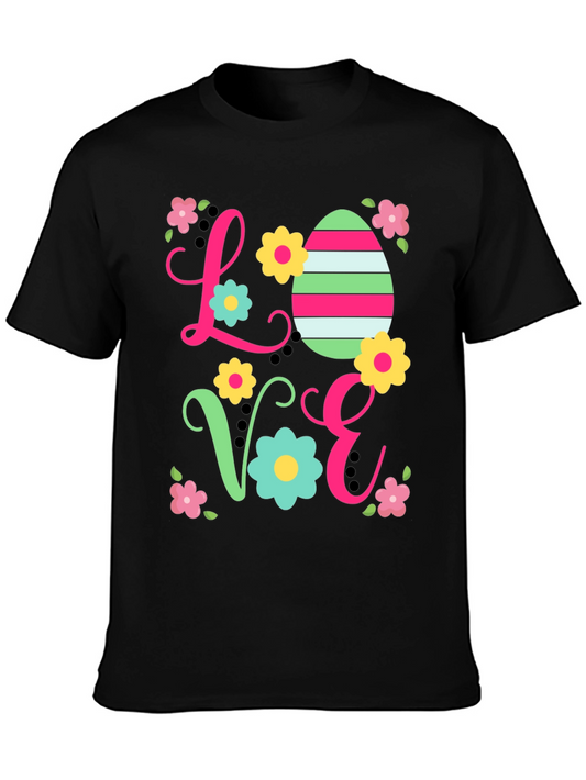 Love Easter Egg Graphic T-Shirt