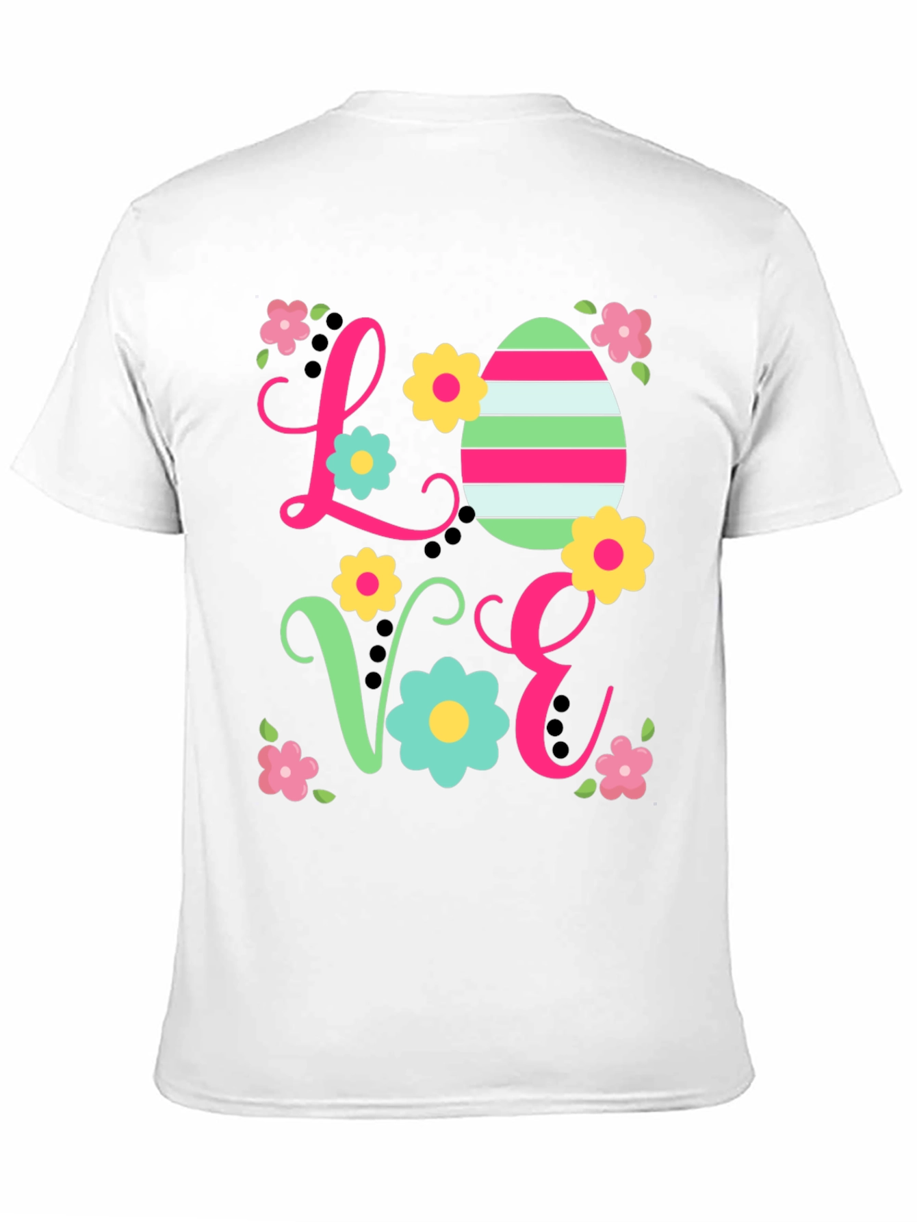 Love Easter Egg Graphic T-Shirt