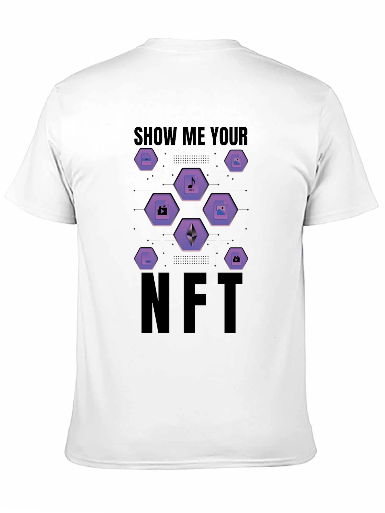 Show Me Your NFT T-Shirt - Crypto Art Tee