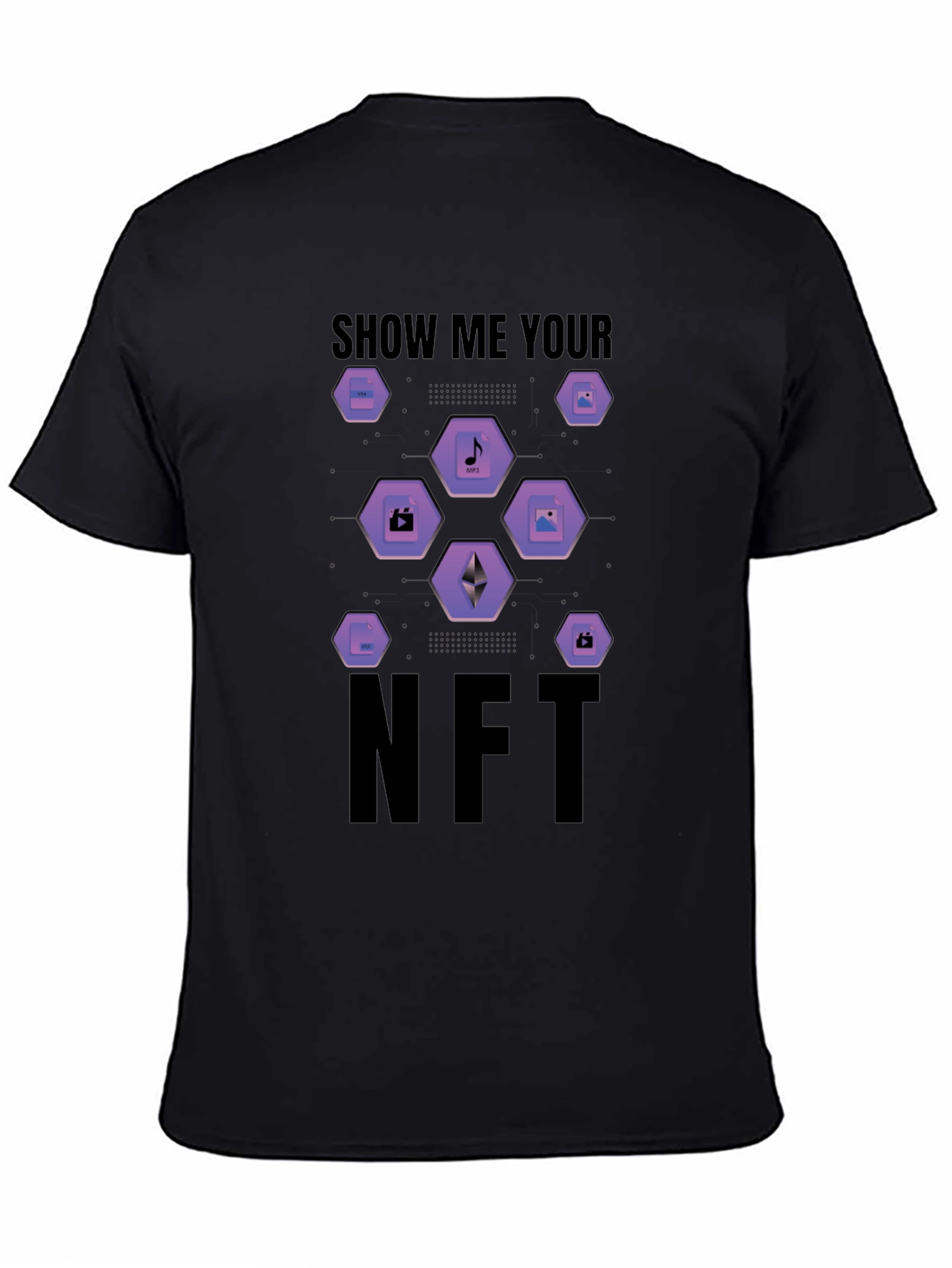 Show Me Your NFT T-Shirt - Crypto Art Tee