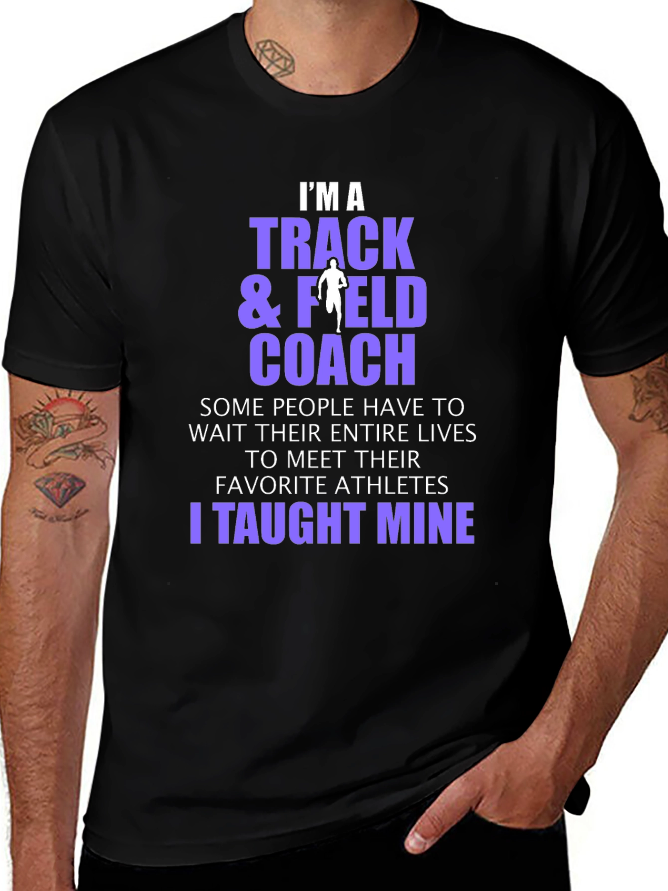 Track & Field Coach T-Shirt Funny Gift
