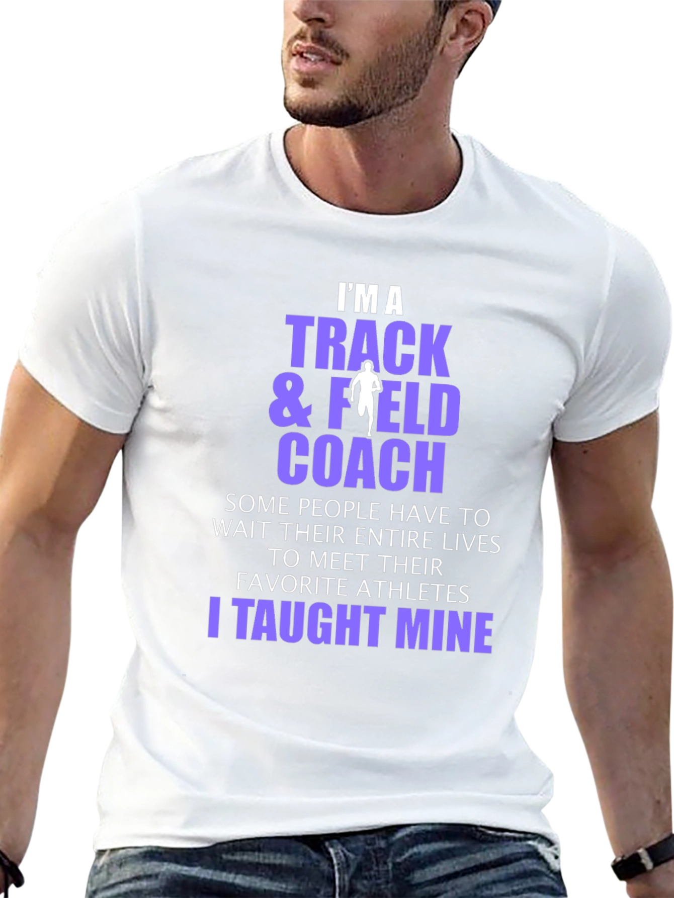 Track & Field Coach T-Shirt Funny Gift