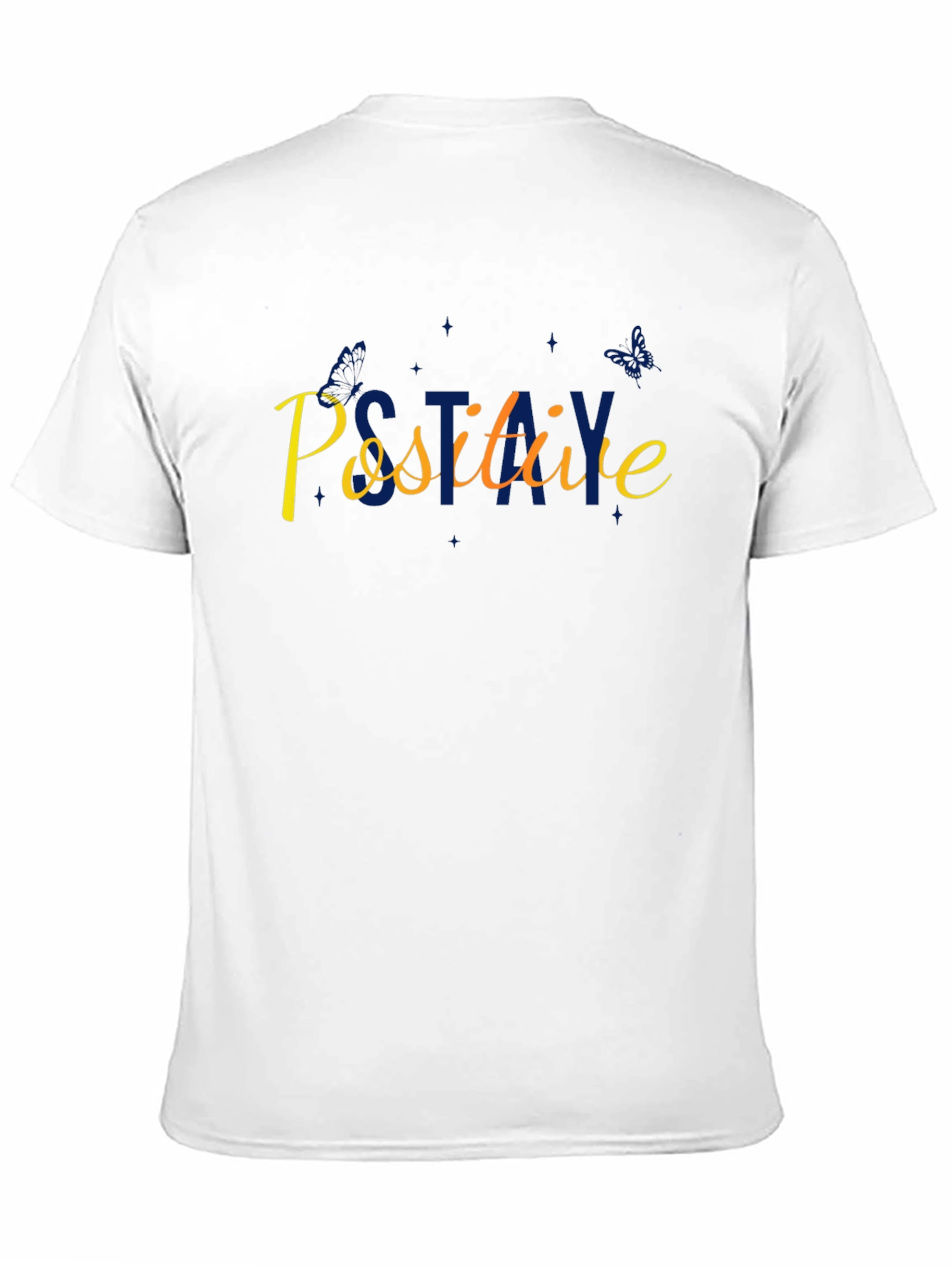 Stay Positive Black T-Shirt
