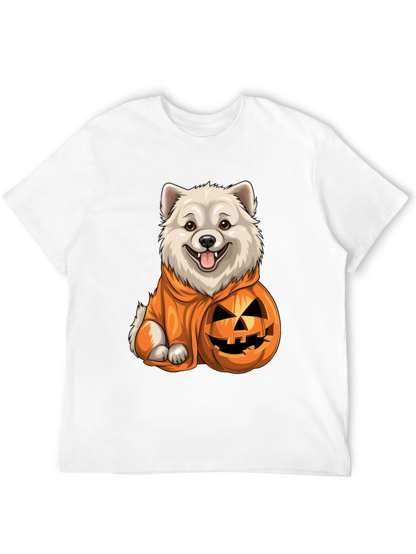 Dog in Pumpkin Costume T-Shirt