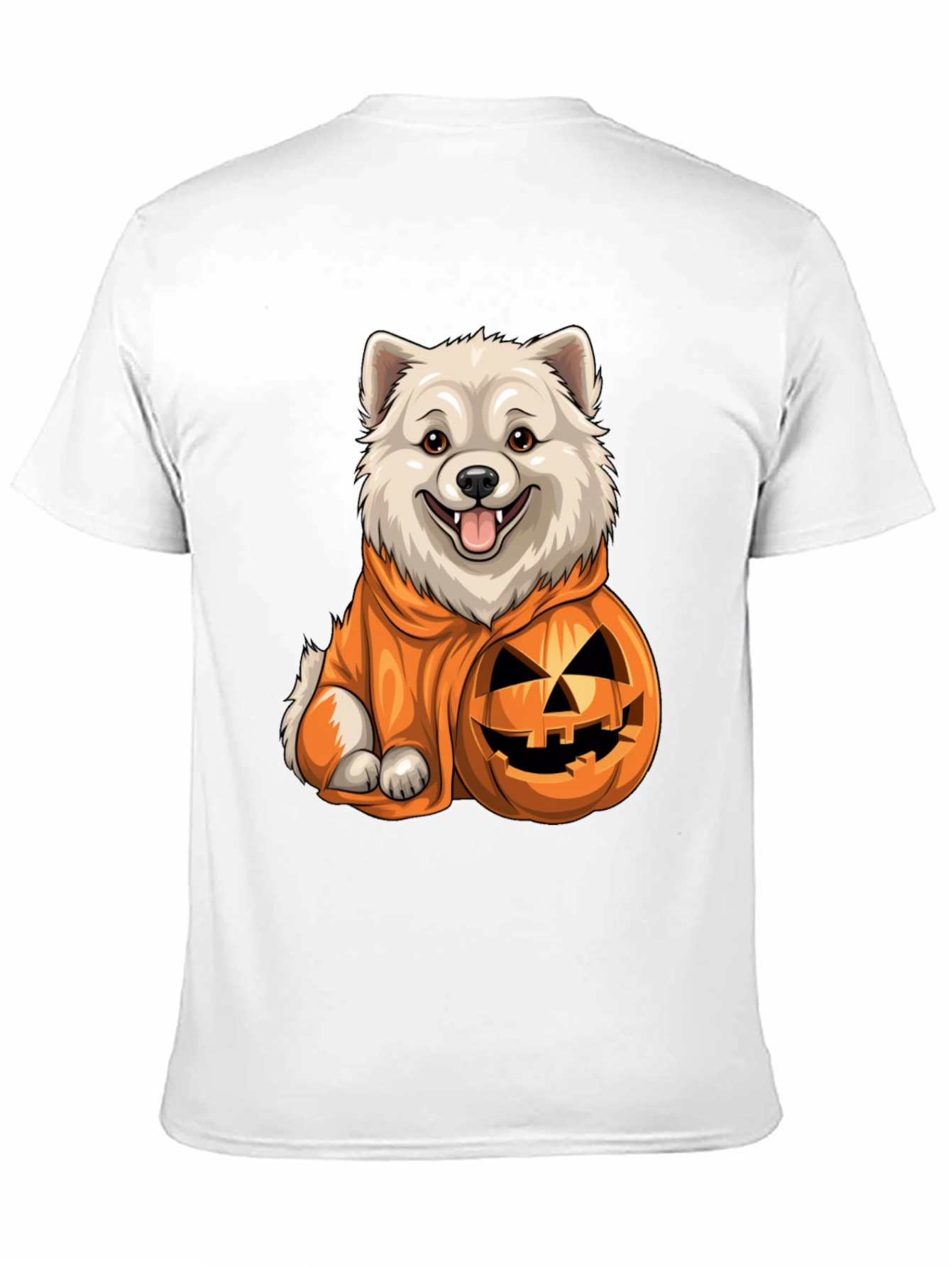 Dog in Pumpkin Costume T-Shirt