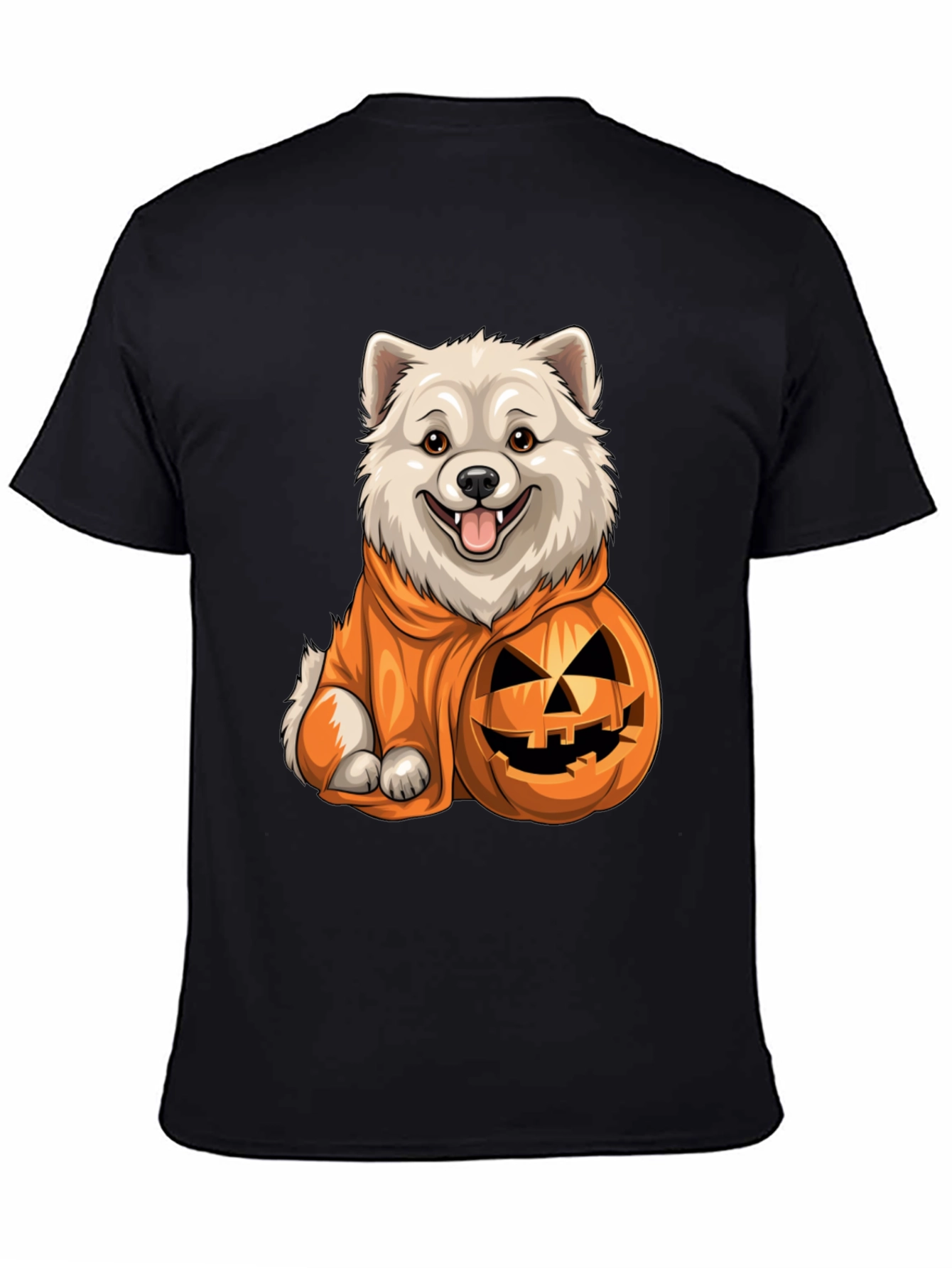 Dog in Pumpkin Costume T-Shirt