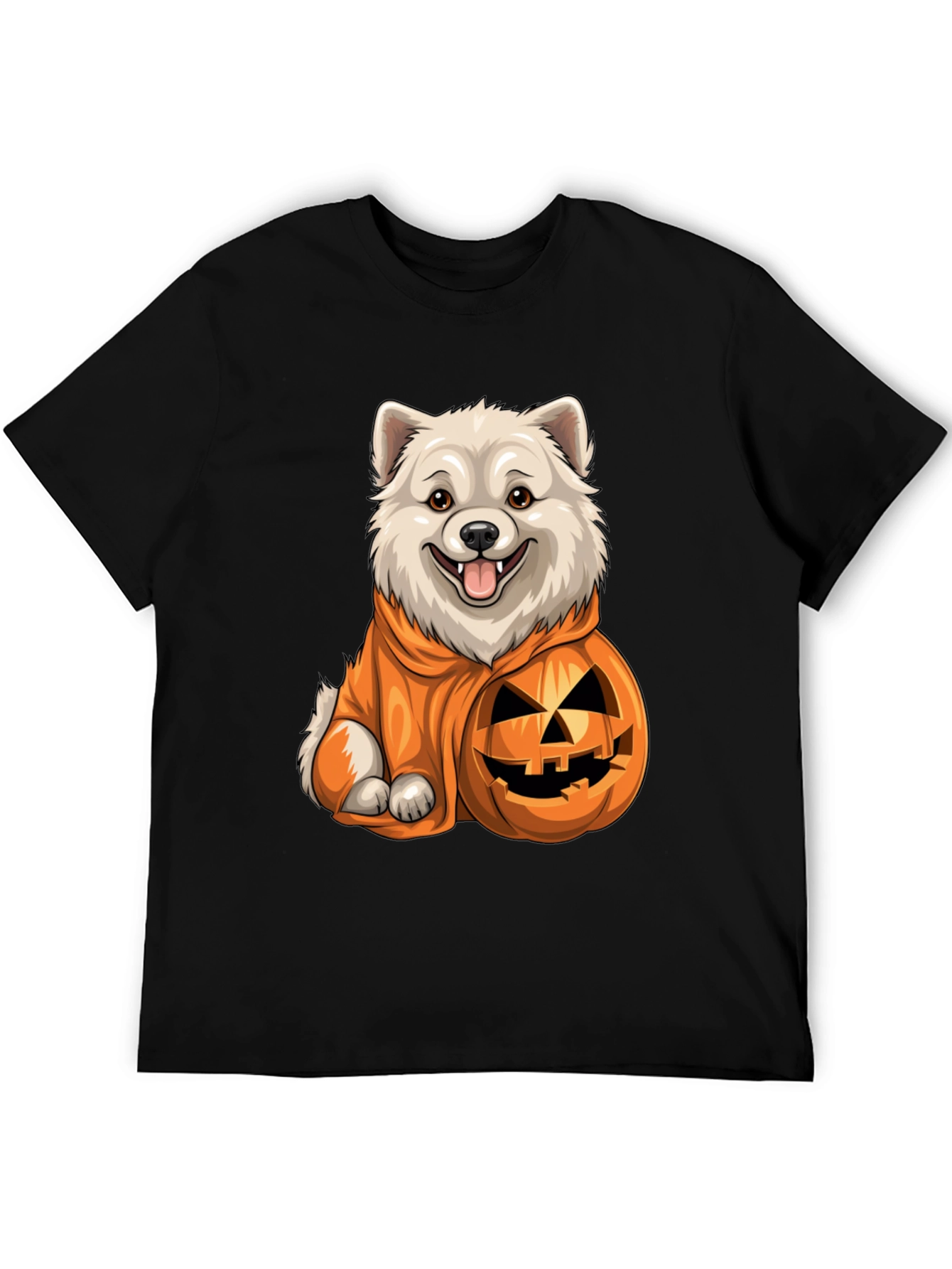Dog in Pumpkin Costume T-Shirt