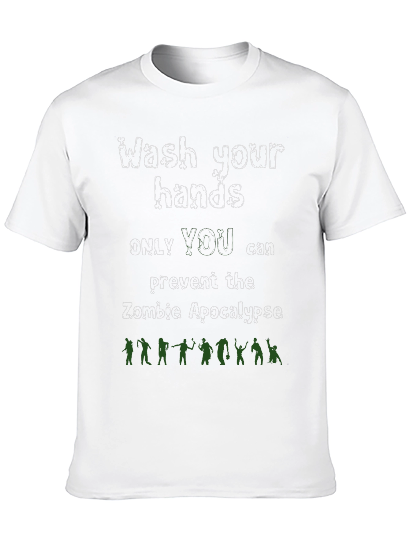 Wash Your Hands Zombie Apocalypse T-Shirt
