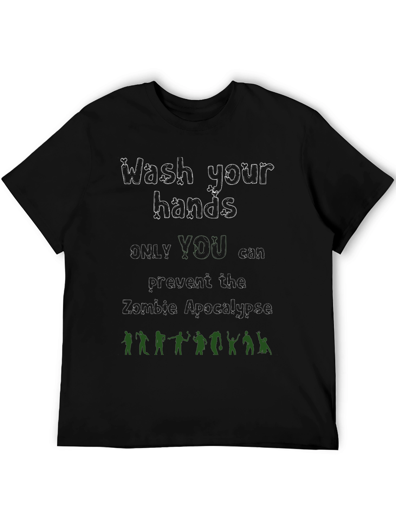 Wash Your Hands Zombie Apocalypse T-Shirt