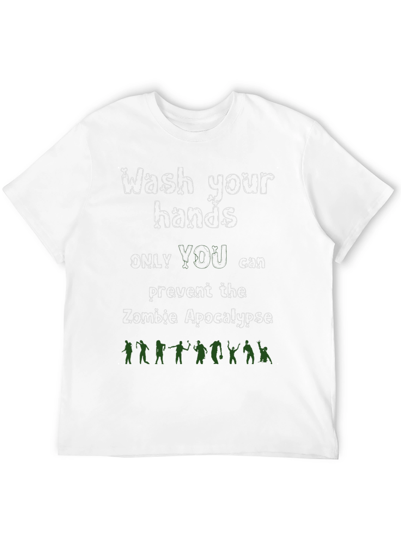 Wash Your Hands Zombie Apocalypse T-Shirt