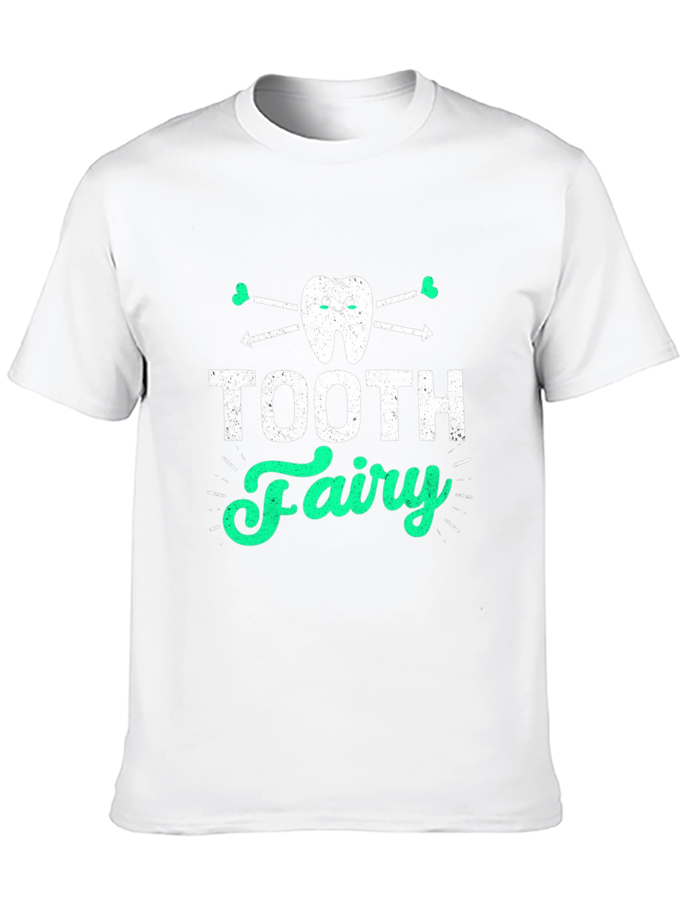 Tooth Fairy Graphic Tee - Black Cotton T-Shirt