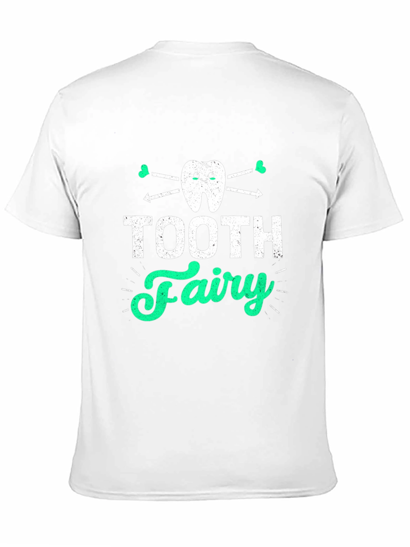 Tooth Fairy Graphic Tee - Black Cotton T-Shirt