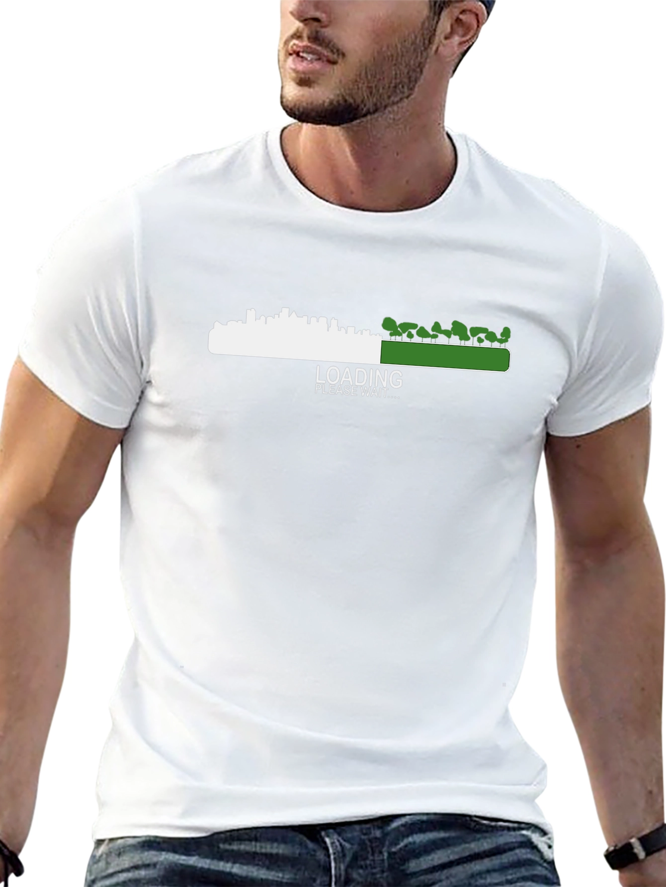 Loading City to Nature Graphic T-Shirt