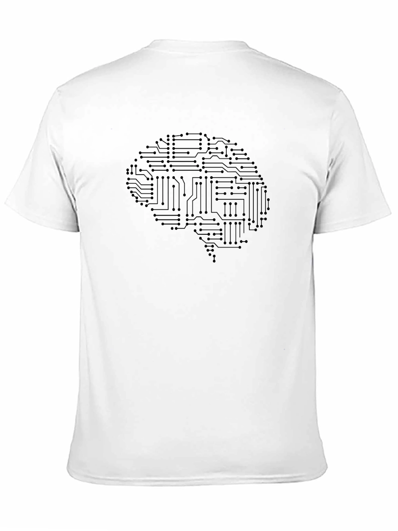 Brain Circuit Board Design T-Shirt - Smart Style