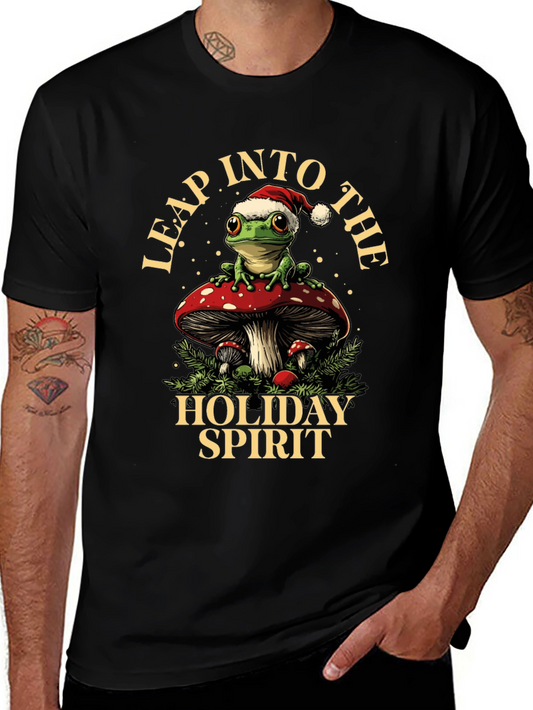 Holiday Frog Graphic Tee