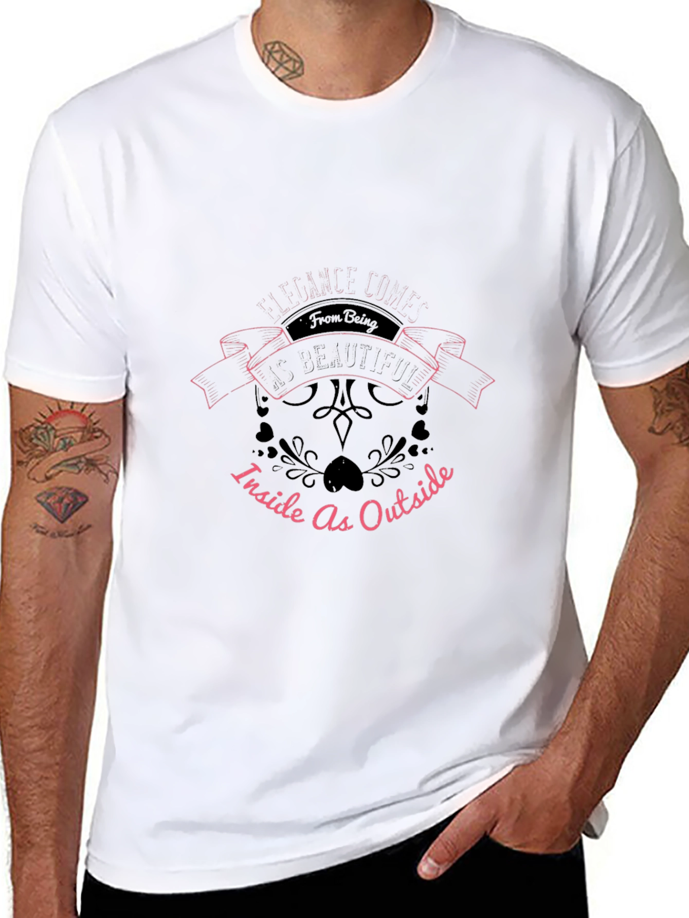 Embracing the Inside Out - Black T-Shirt